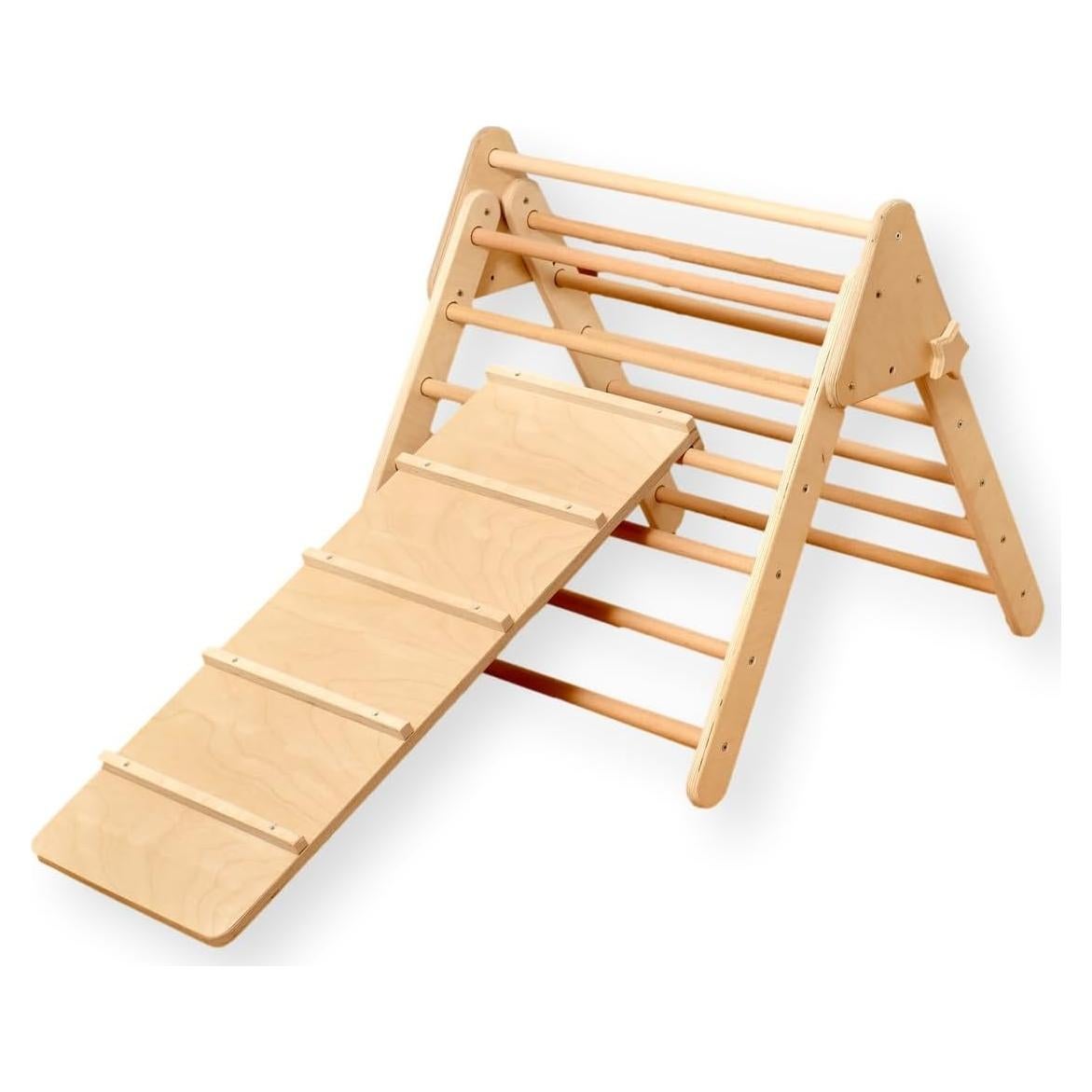 Triángulo de Escalada KIDODIDO de Madera Plegable para Niños