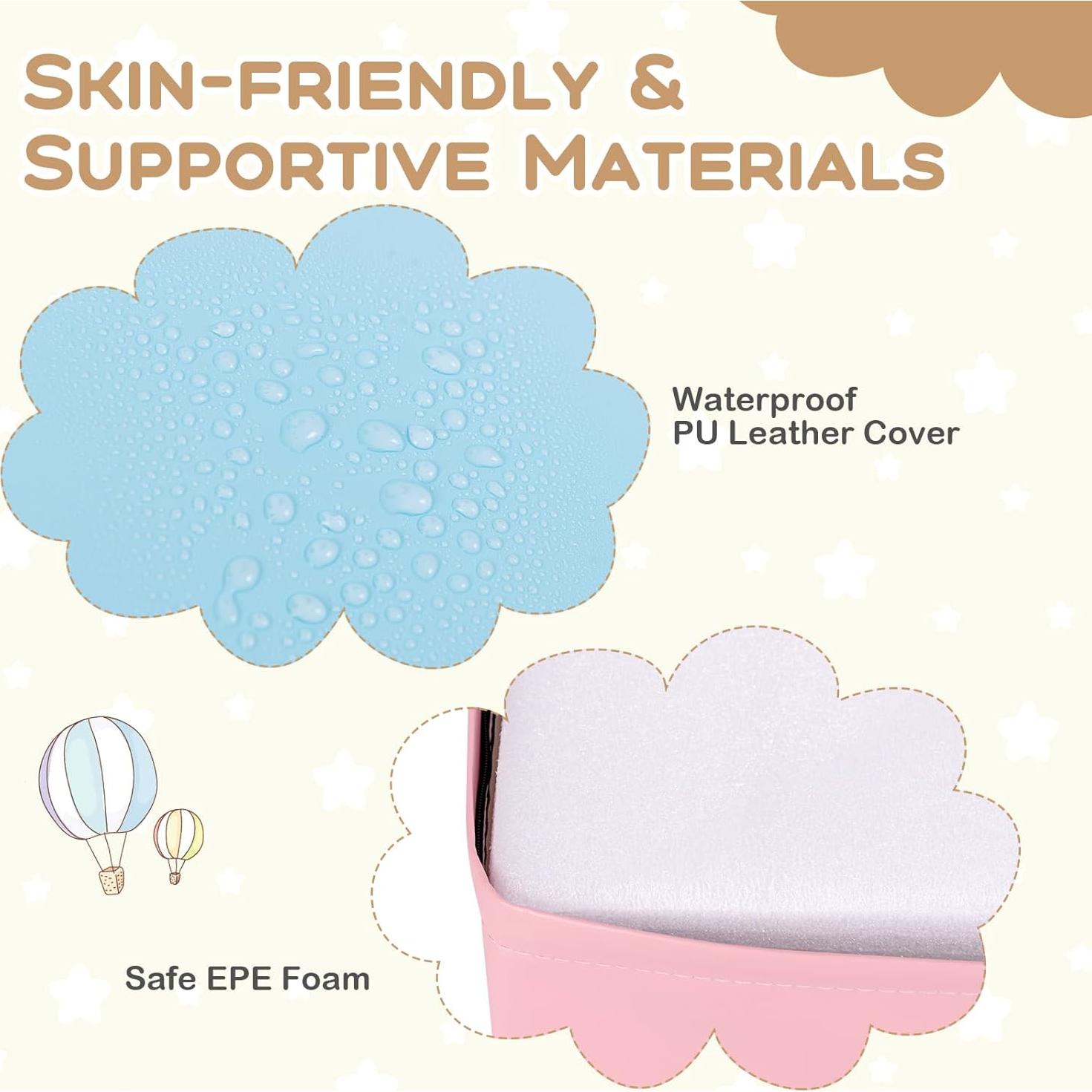 Set de Juego de Escalada HONEY JOY 4 Piezas Rosa para Niños