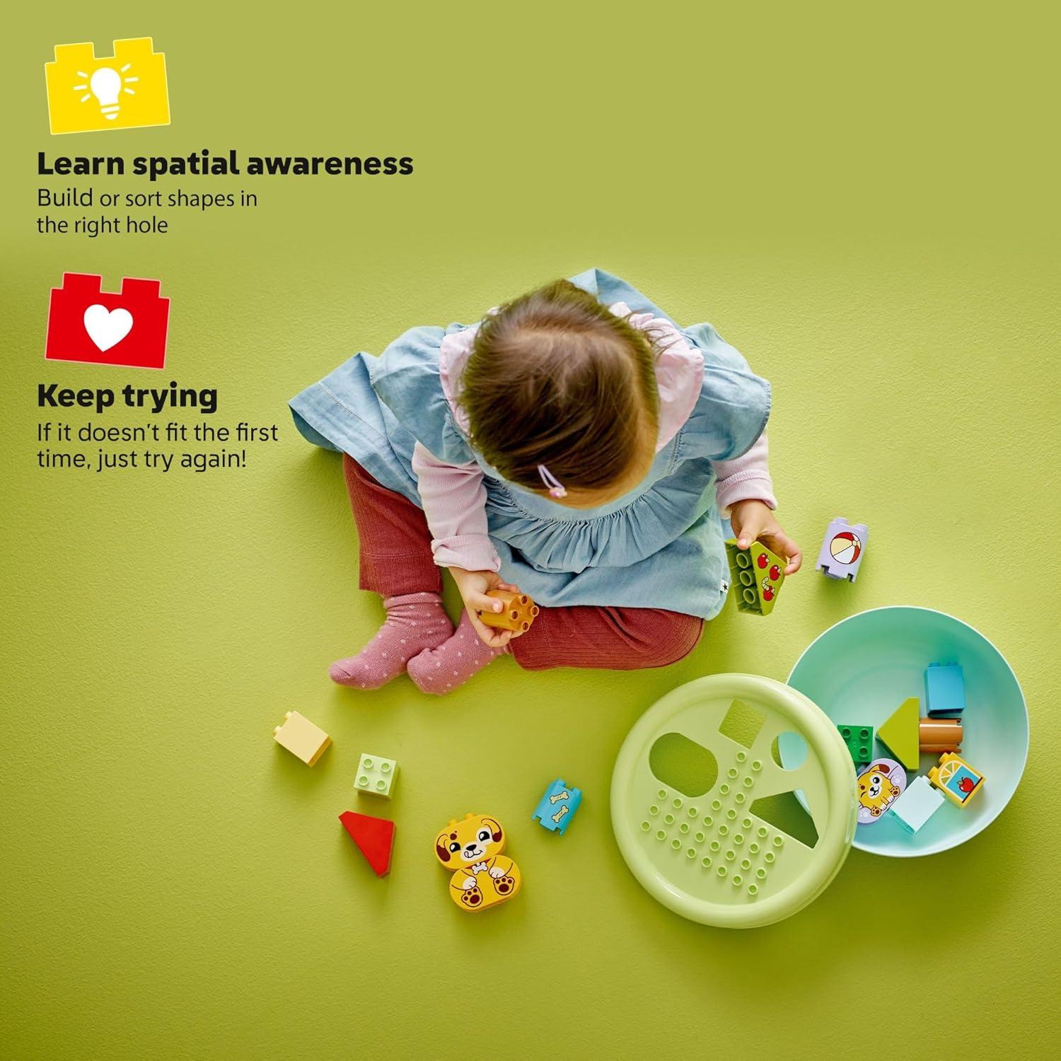 LEGO DUPLO Clasificador de Formas Casa de Cachorro 17 Piezas