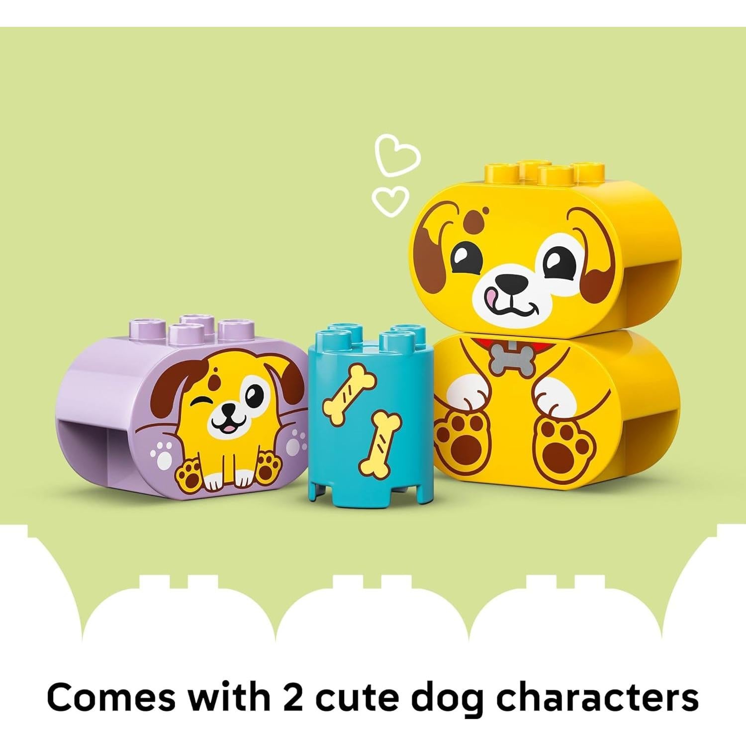 LEGO DUPLO Clasificador de Formas Casa de Cachorro 17 Piezas