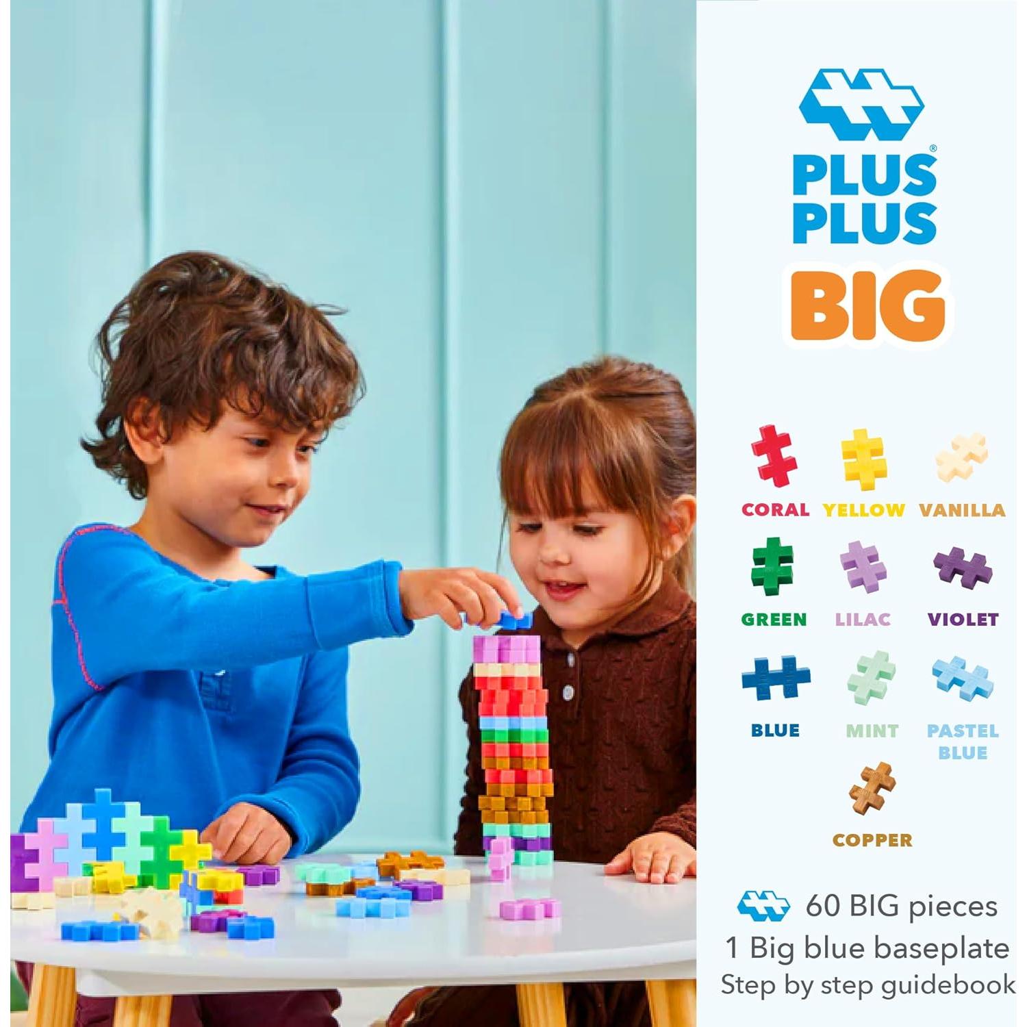 Juego de Construcción Plus-Plus Colorverse 60 Piezas para Niños