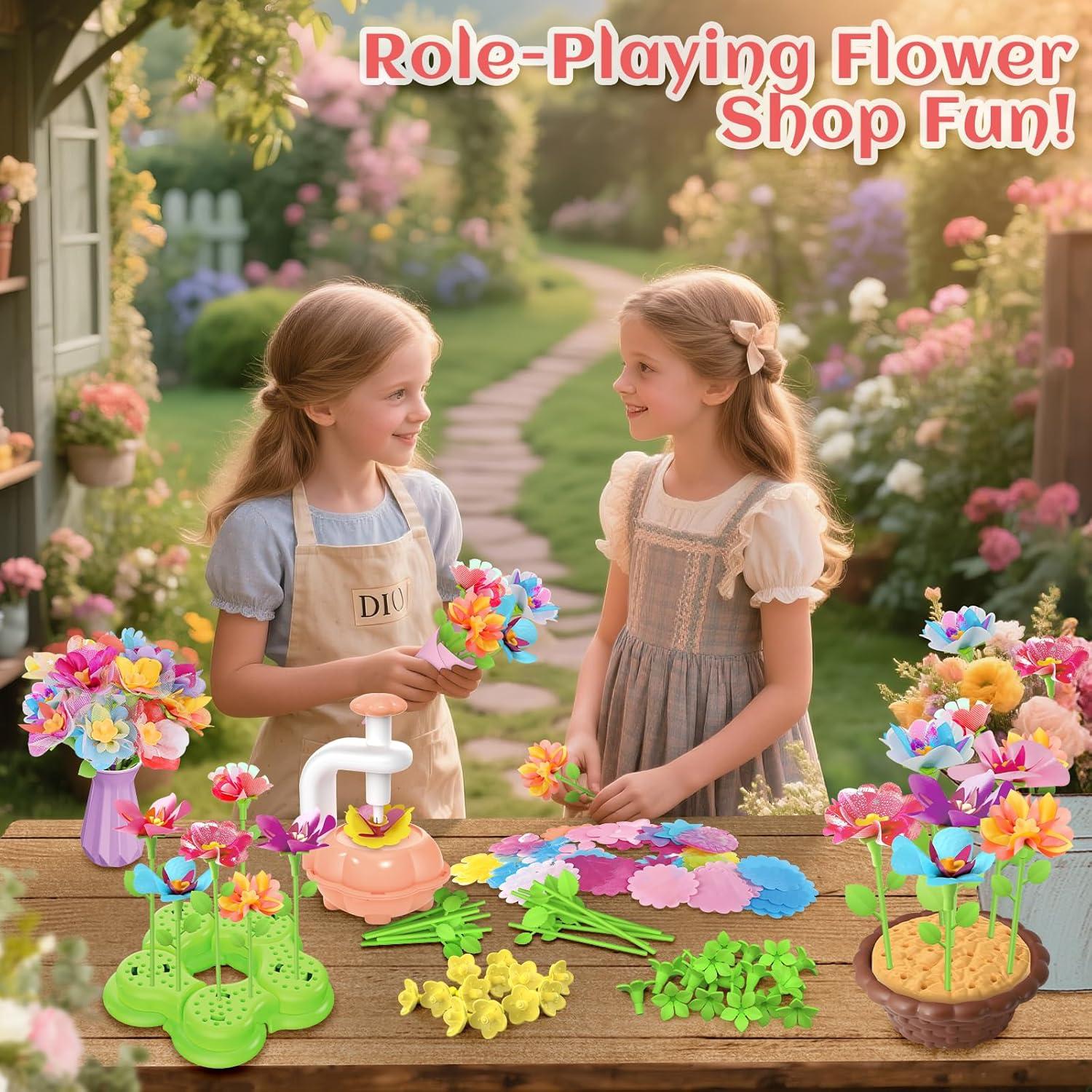 Kit de Manualidades de Flores Kufanda para Niños 4-8 Años