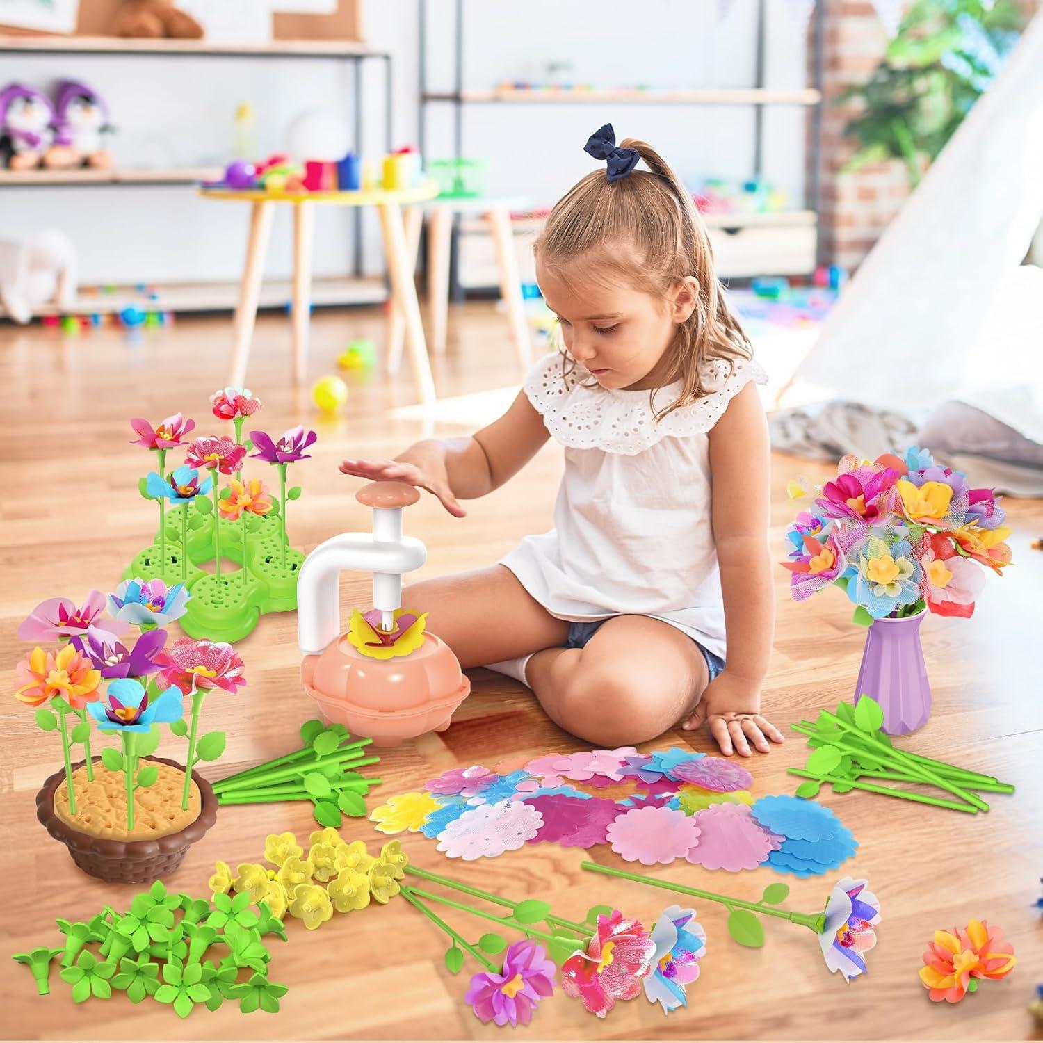 Kit de Manualidades de Flores Kufanda para Niños 4-8 Años