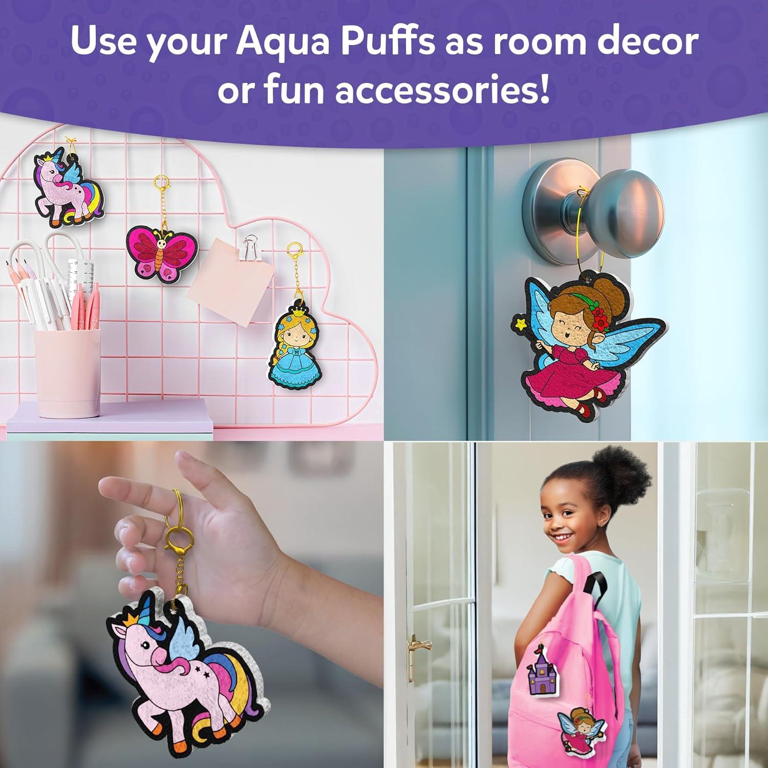 Kit de Arte 3D Skillmatics - Puffs de Agua Princesas y Unicornios