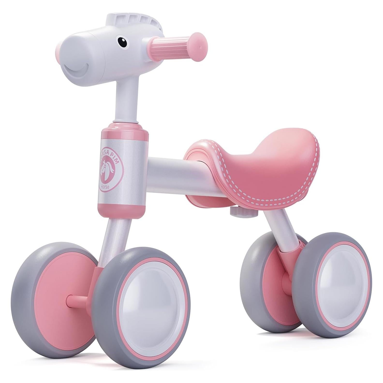 Bicicleta de Equilibrio PerKidern Rosa 30.48 cm para Bebés 1-3 Años