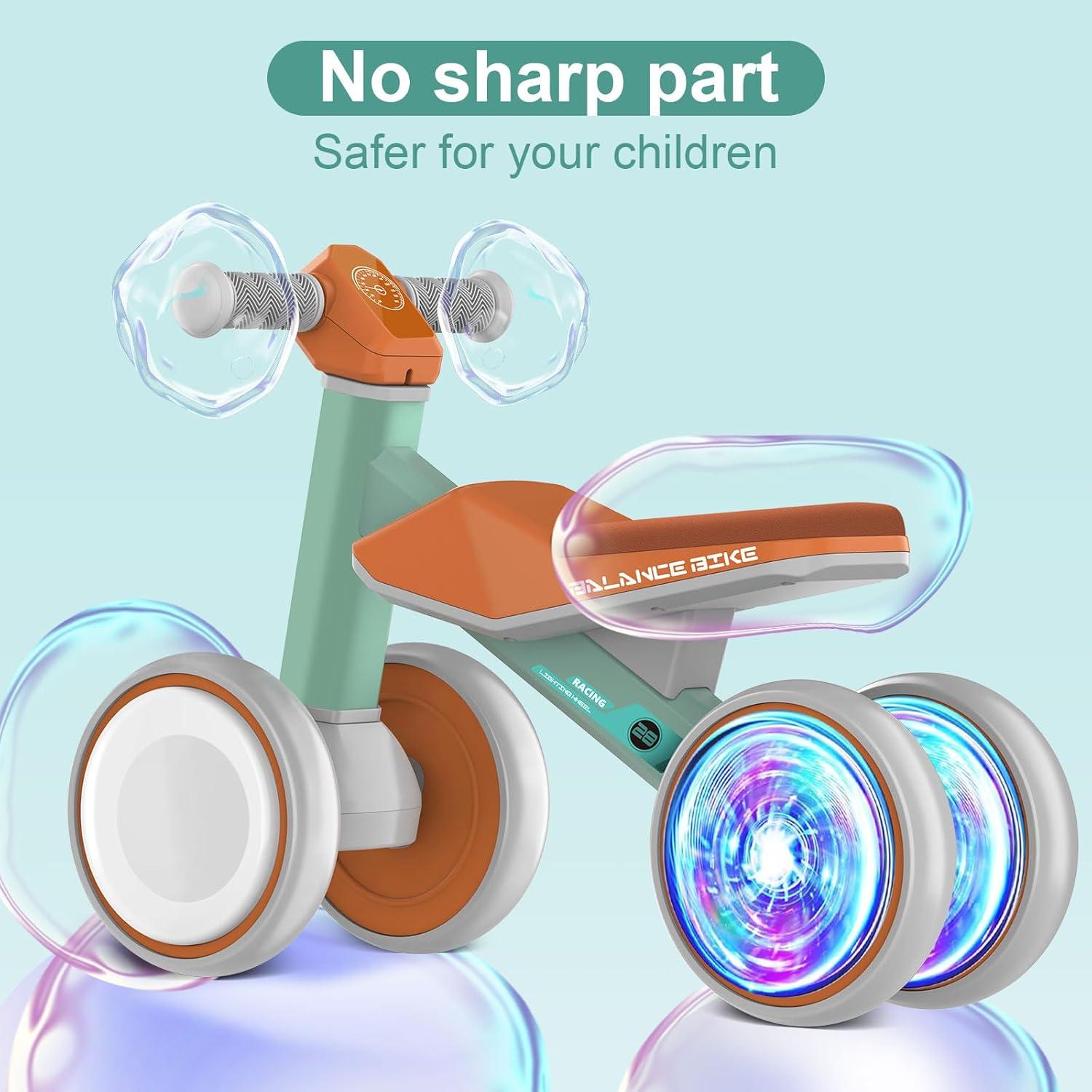 Bicicleta de Equilibrio para Bebés ESPRAY Verde 12-24 Meses