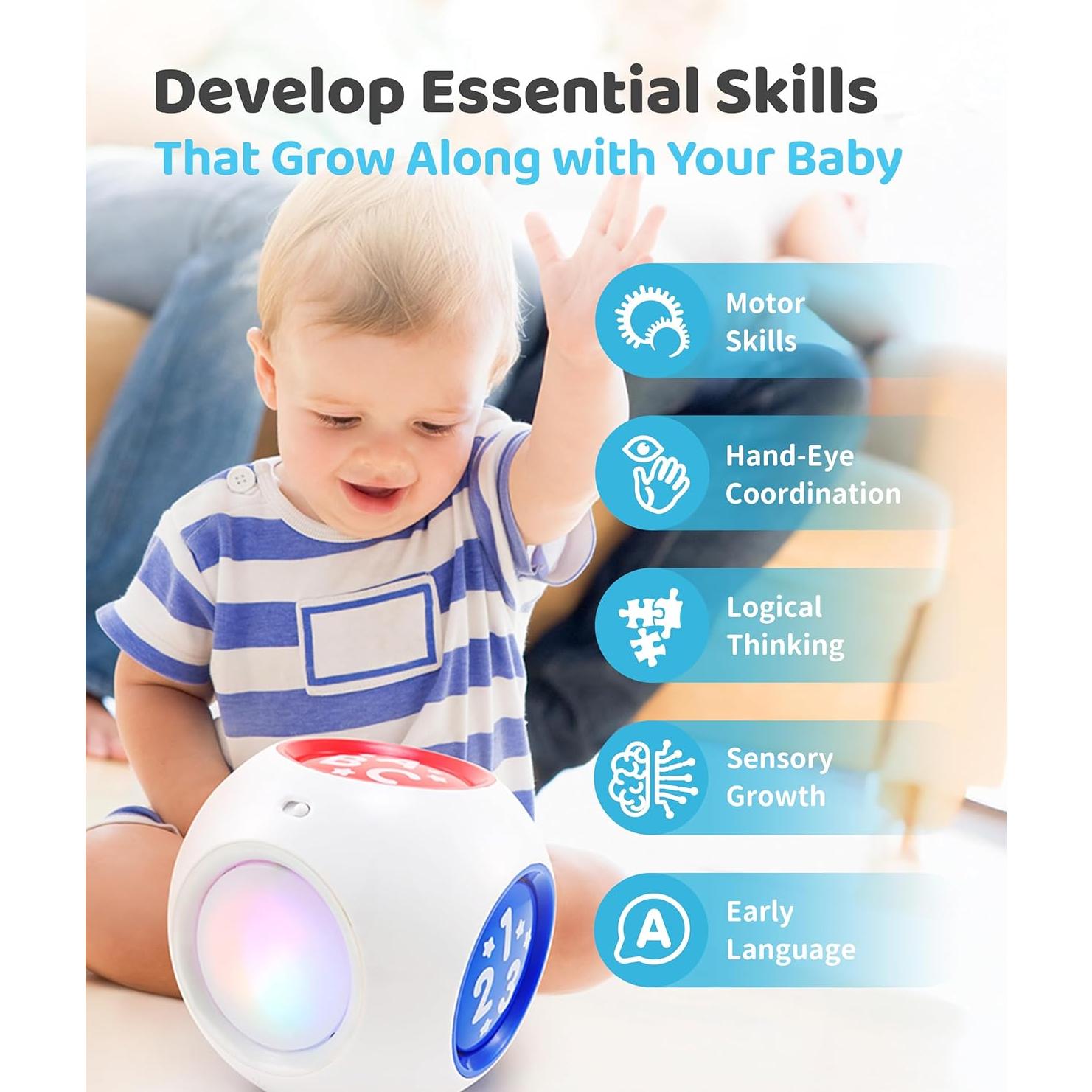 Cubo de Aprendizaje Best Learning 1021 - Juguete Educativo 6-36 Meses