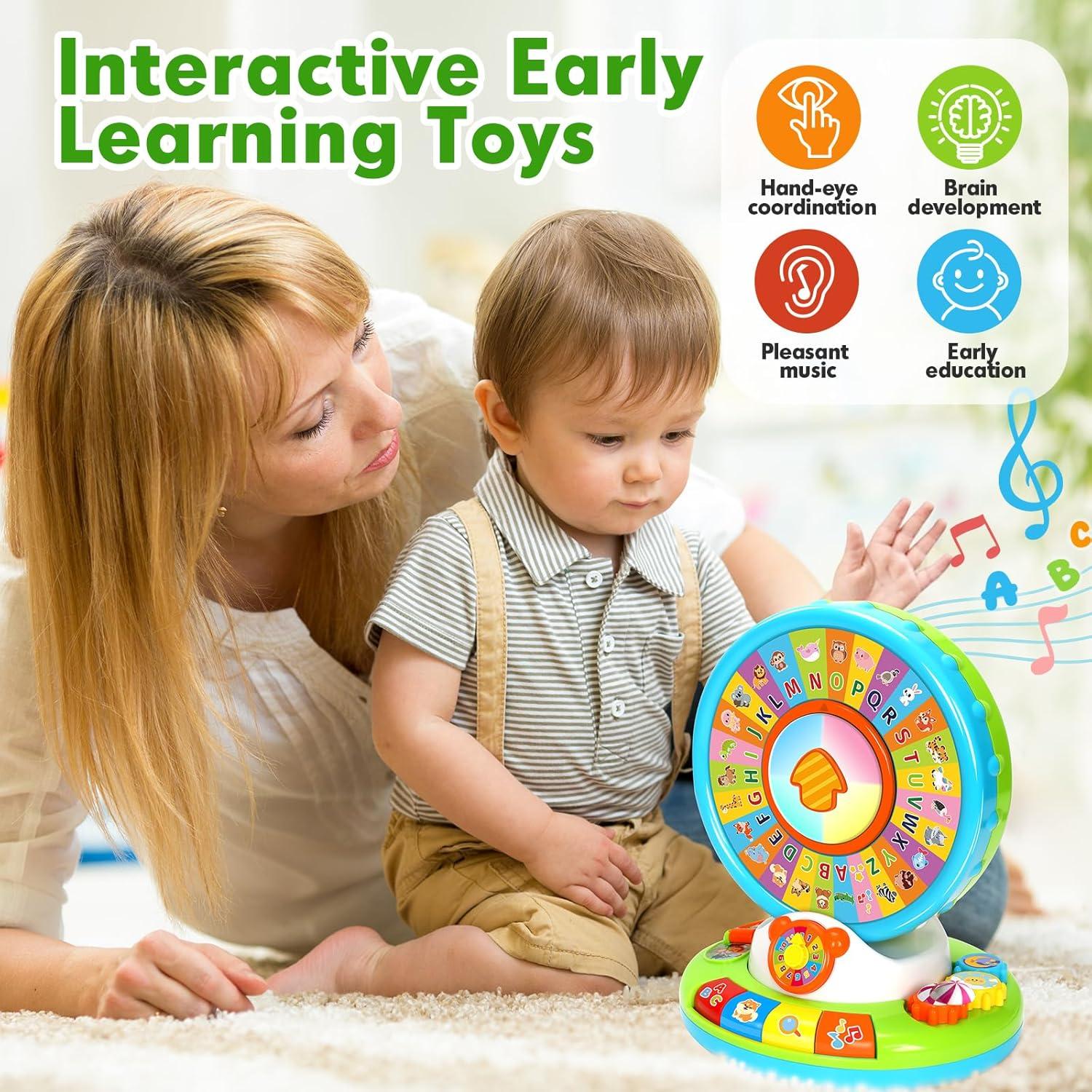 Juguete Educativo Musical Aigybobo para Niños 1-3 Años
