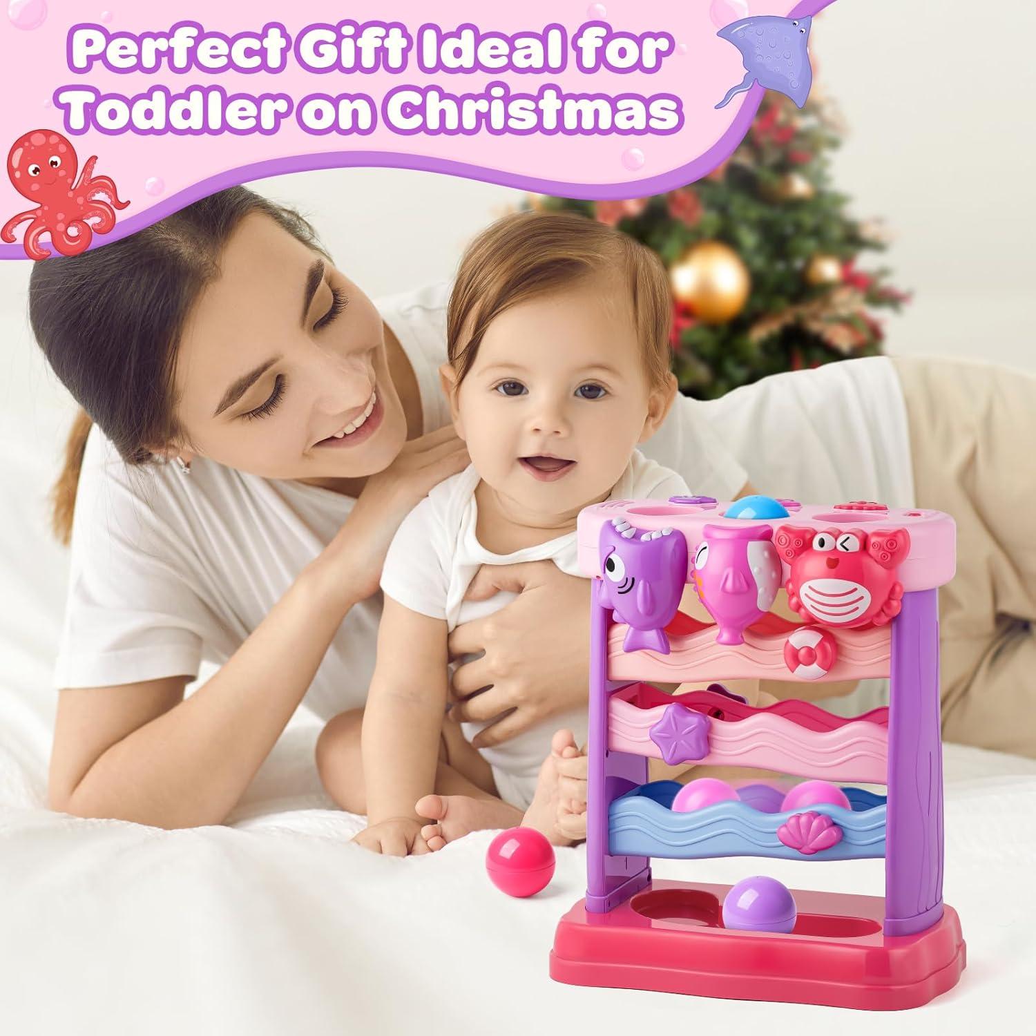 Juguete Musical Interactivo V-Opitos Rosa para Bebés 6-12 Meses