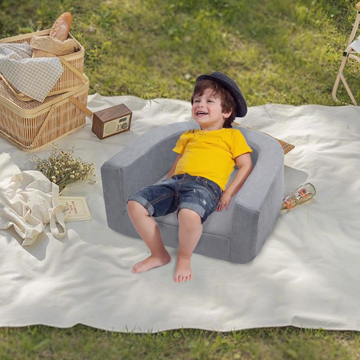 Cama y Sofá de Viaje 2-en-1 Cutebeams para Niños 0-3 Años