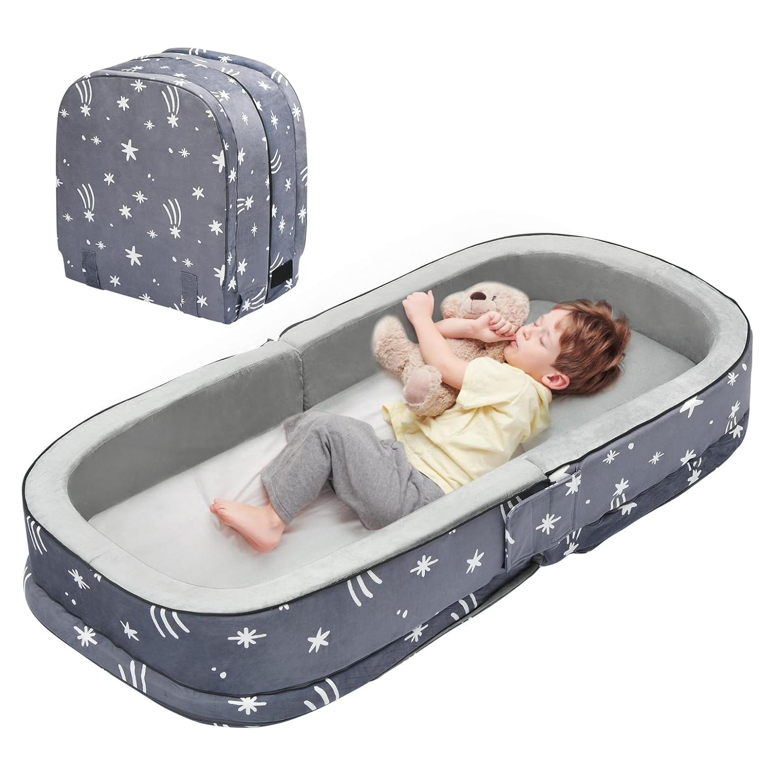 Cama de viaje portátil Lvimilio para niños 119.4x55.9cm
