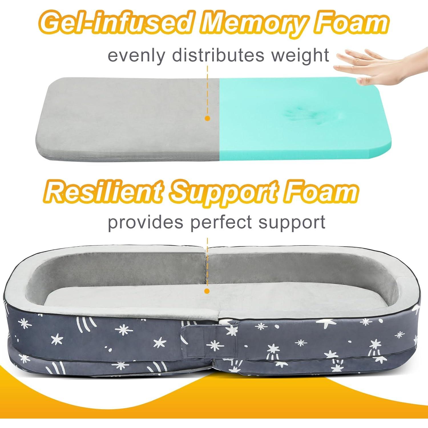 Cama de viaje portátil Lvimilio para niños 119.4x55.9cm