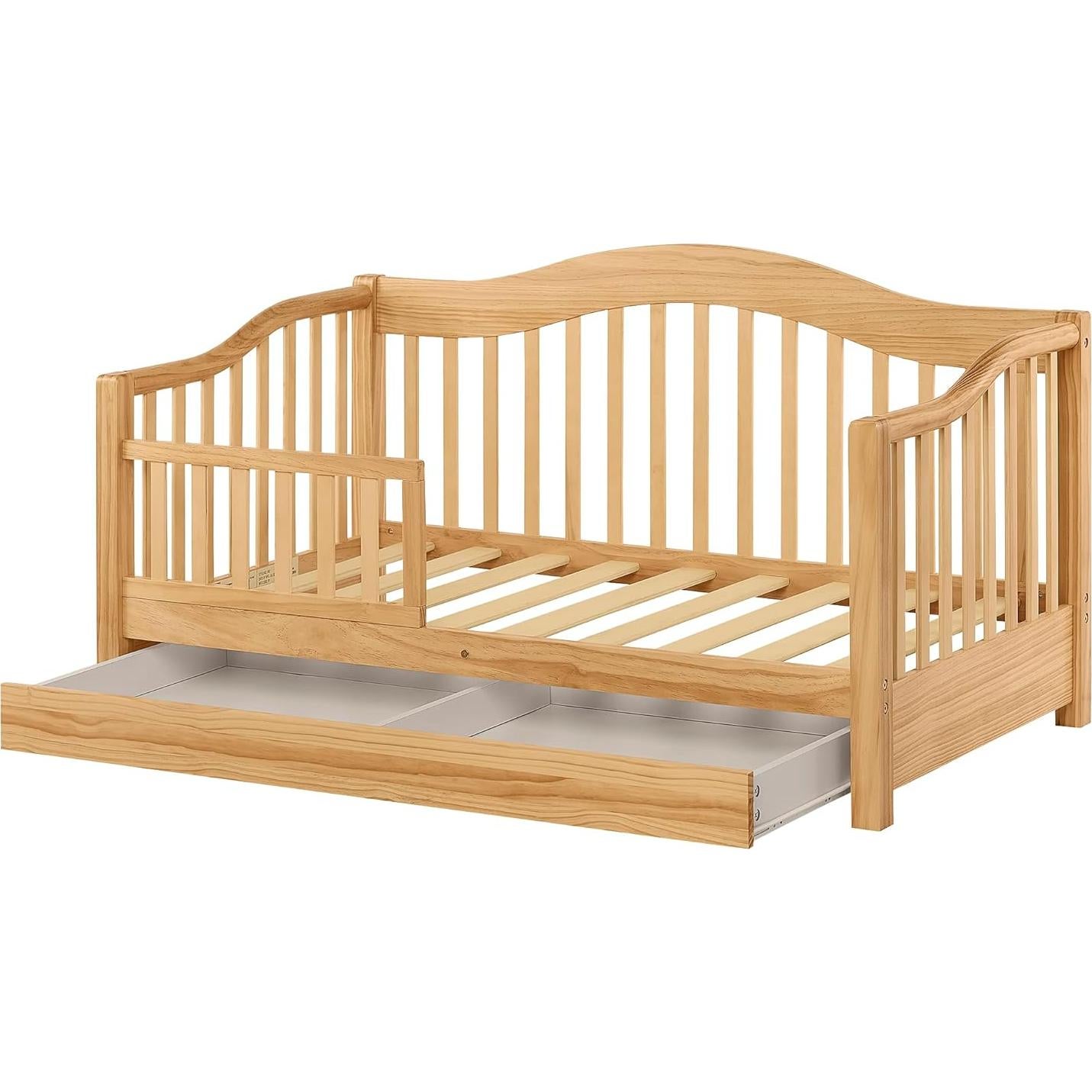 Cama de Día para Niños Dream On Me Natural 139x74x71 cm