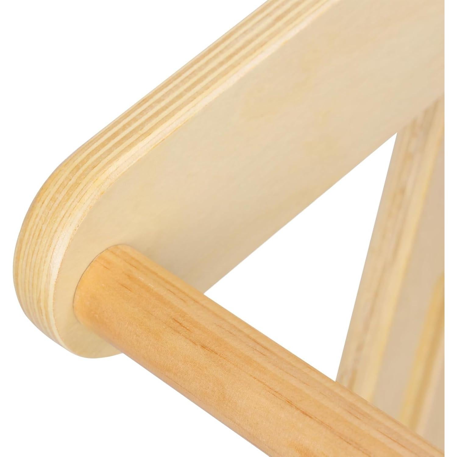 Torre de Aprendizaje Plegable y Ajustable Yifaeux Beige