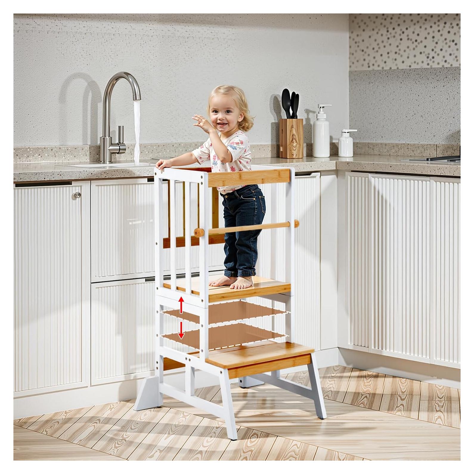 Torre de Aprendizaje Cosyland Ajustable para Niños 89 cm