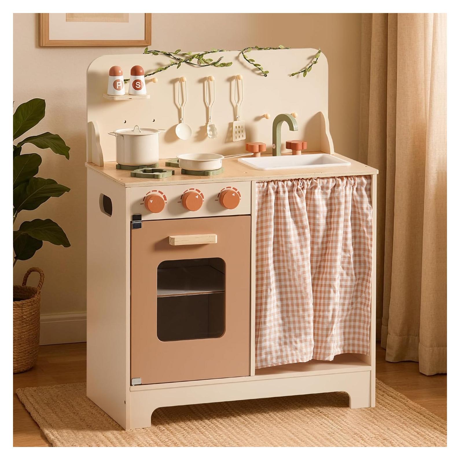 Cocina de Juguete ROBOTIME de Madera Estilo Rústico 9.16 kg