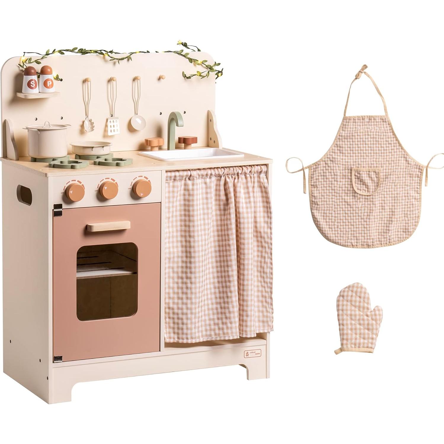 Cocina de Juguete ROBOTIME de Madera Estilo Rústico 9.16 kg