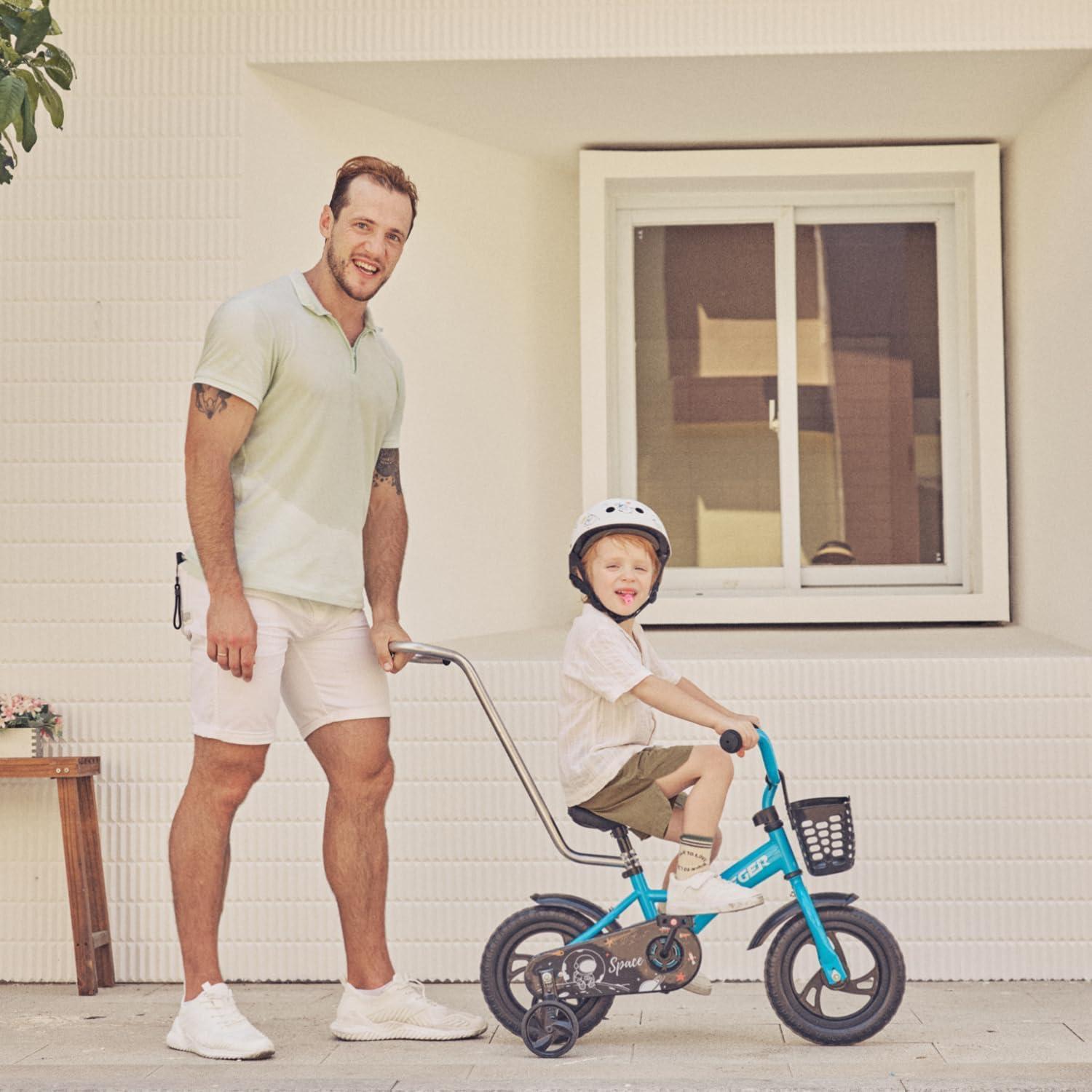 Bicicleta de Equilibrio ACEGER 12" Rosa Brisa para Niños 2-5 Años