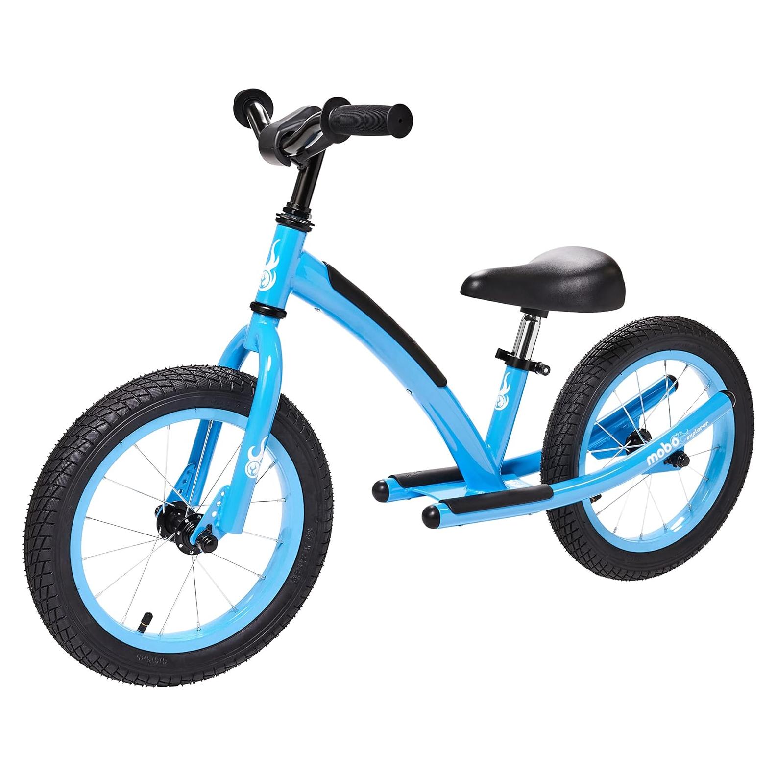 Bicicleta de Equilibrio Mobo Explorer 14" Azul para Niños