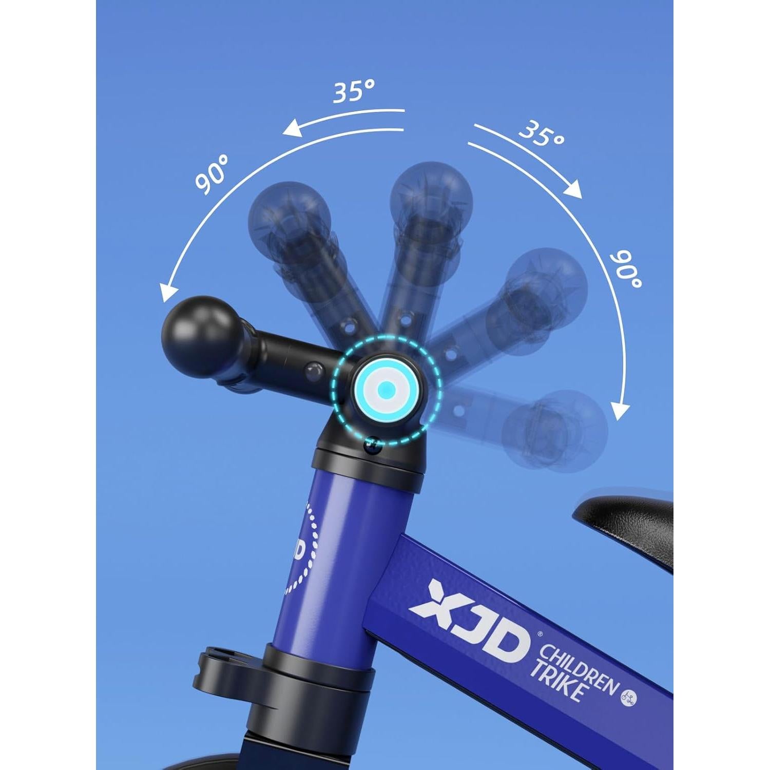 Bicicleta Triciclo 5 en 1 XJD para Niños 1-3 Años Ajustable