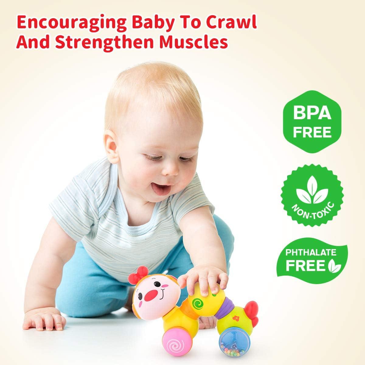 Juguete Musical Interactivo Vanmor Oruga 6-12 Meses