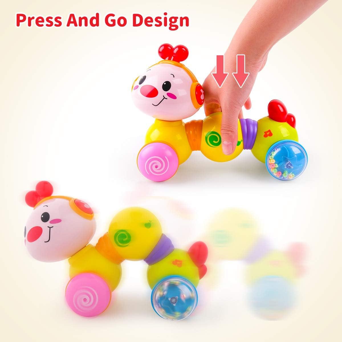 Juguete Musical Interactivo Vanmor Oruga 6-12 Meses