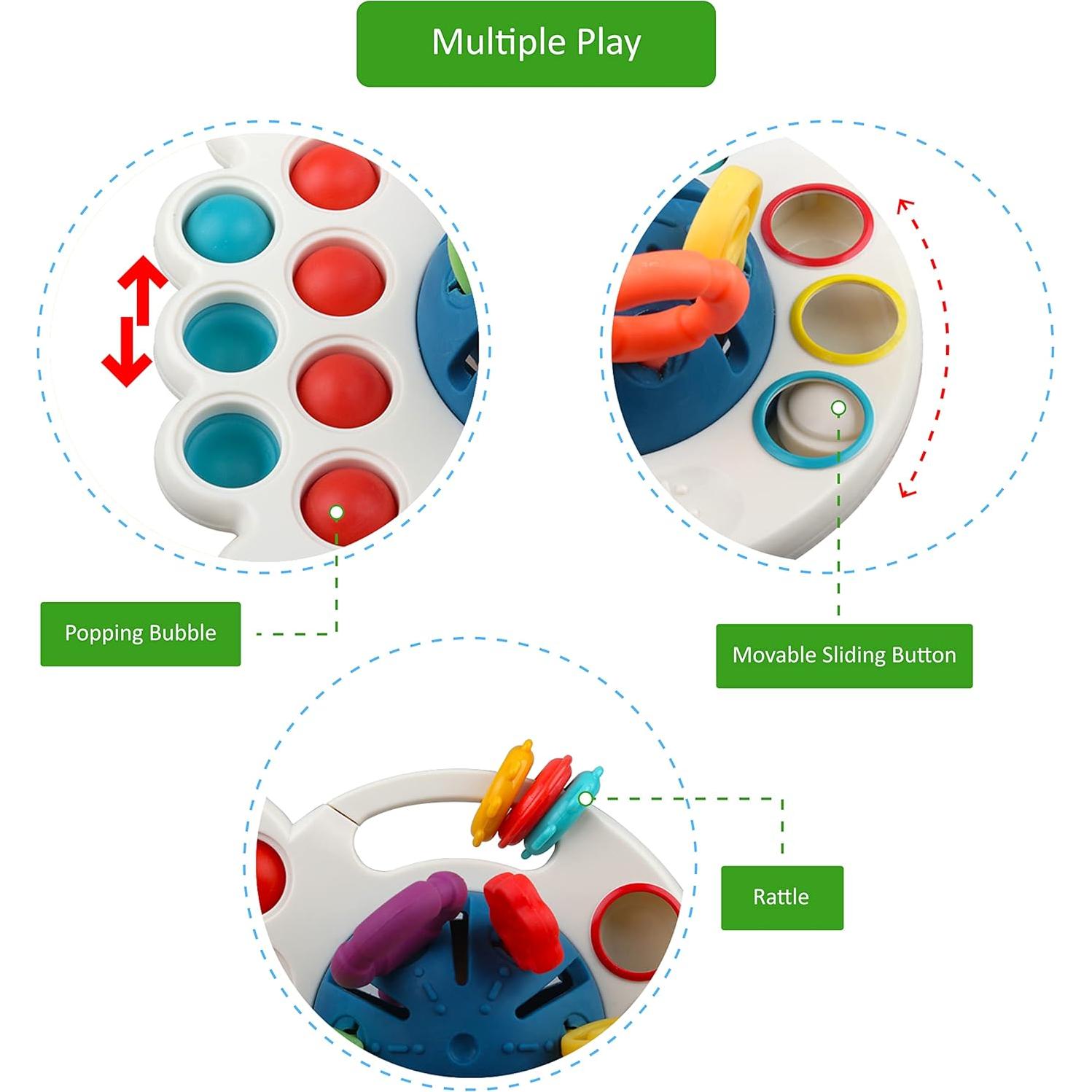 Juguetes Sensoriales Montessori Foshan RCT222 para Bebés 6-36 Meses
