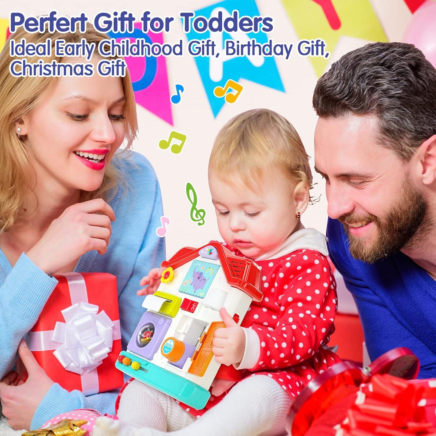 Tablero Ocupado Montessori 9 en 1 Monlekids para Bebés