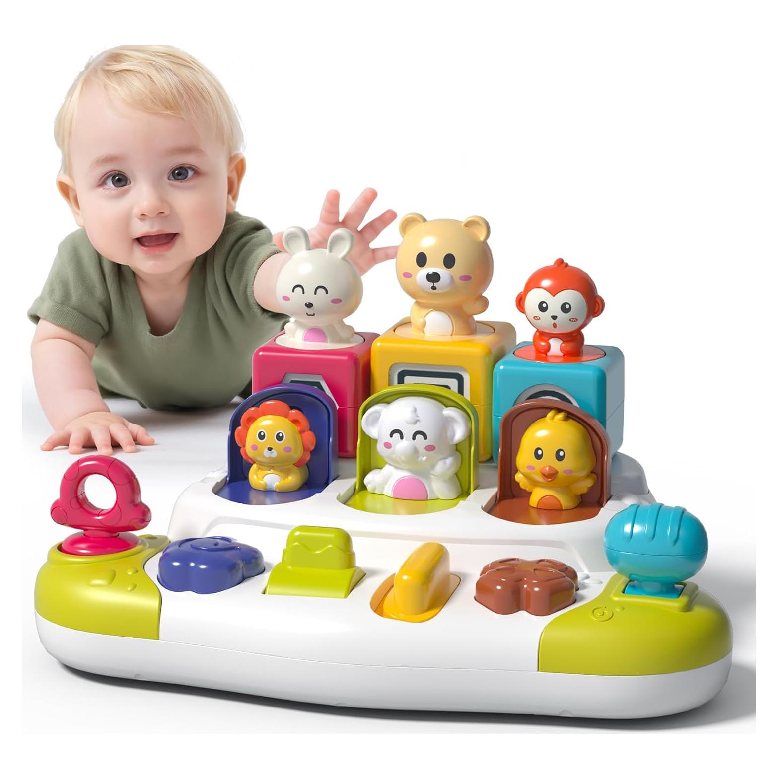 Juguete Pop-Up Montessori PANITU para Bebés 10 Meses+