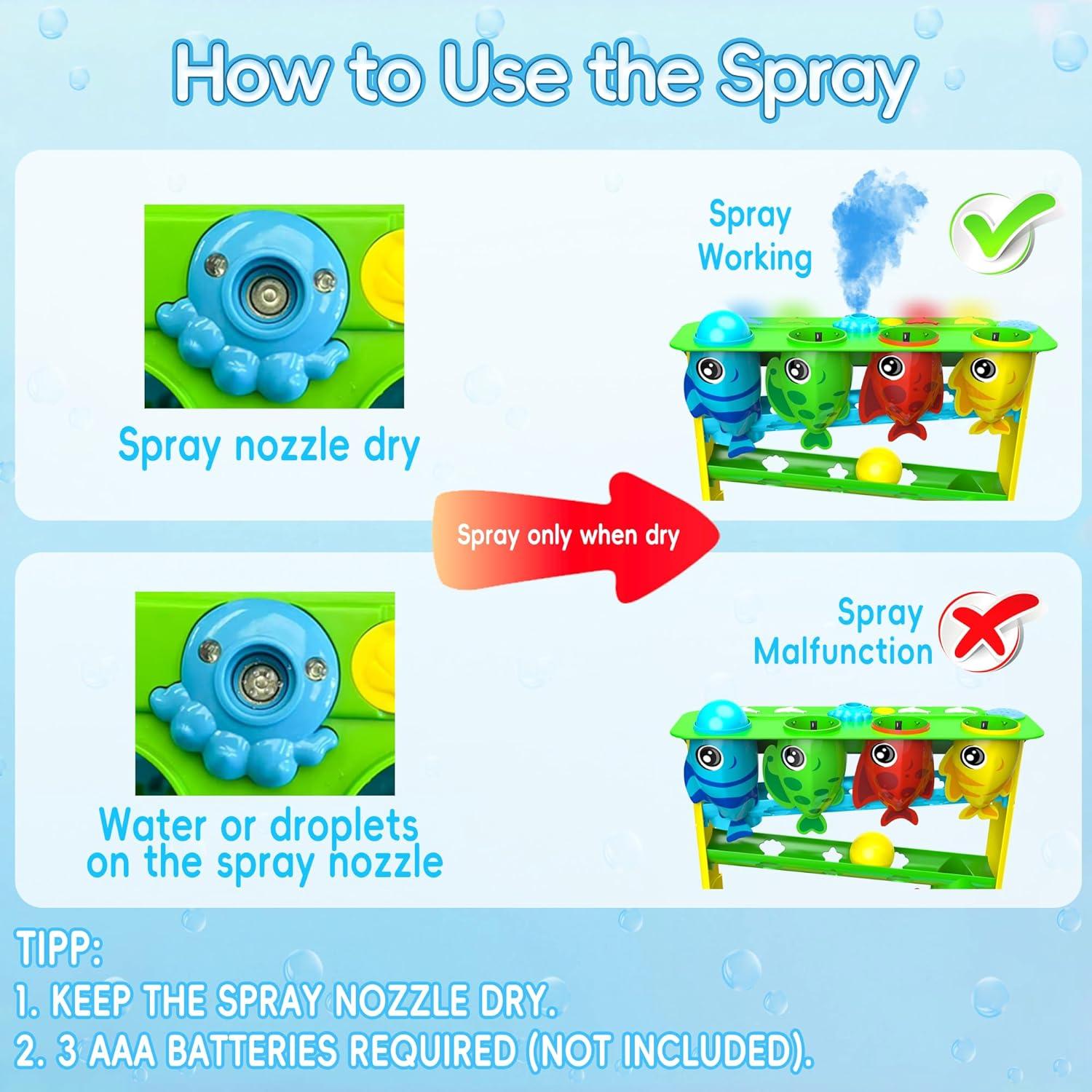 Juguete de Caída de Pelotas HOTHOM LENRAM para Bebés 9-24 Meses