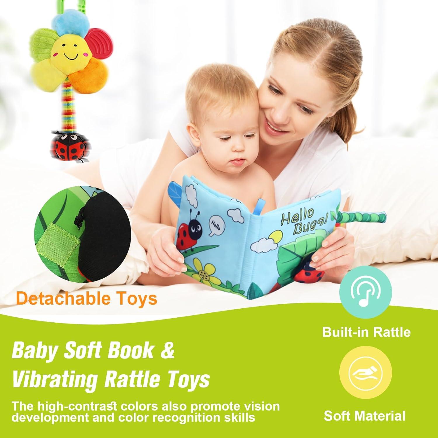 Juguetes Apilables Vocheer para Bebés 6-12 Meses 6 en 1