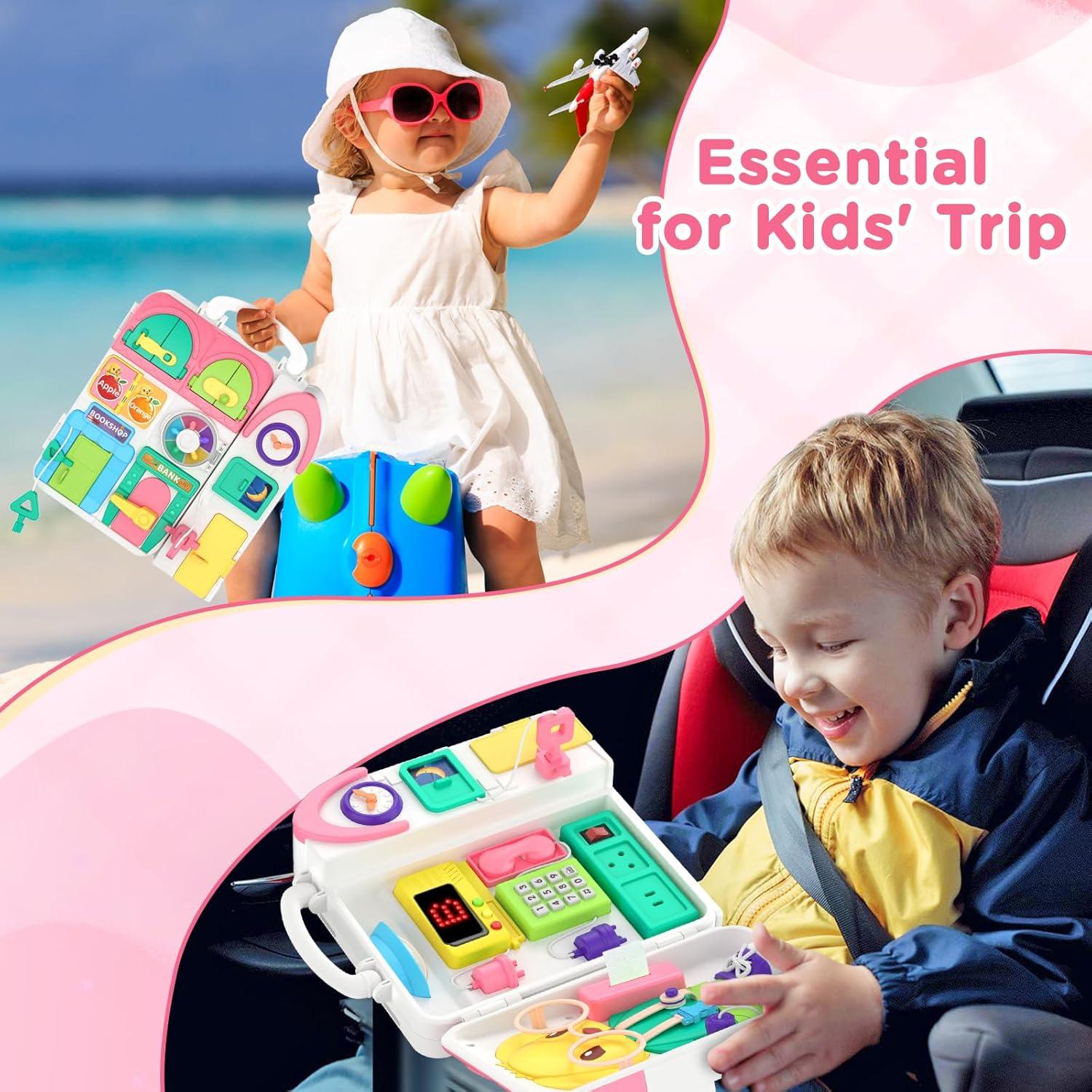 Juguete Educativo Montessori BQU Tablero Ocupado 1-3 Años