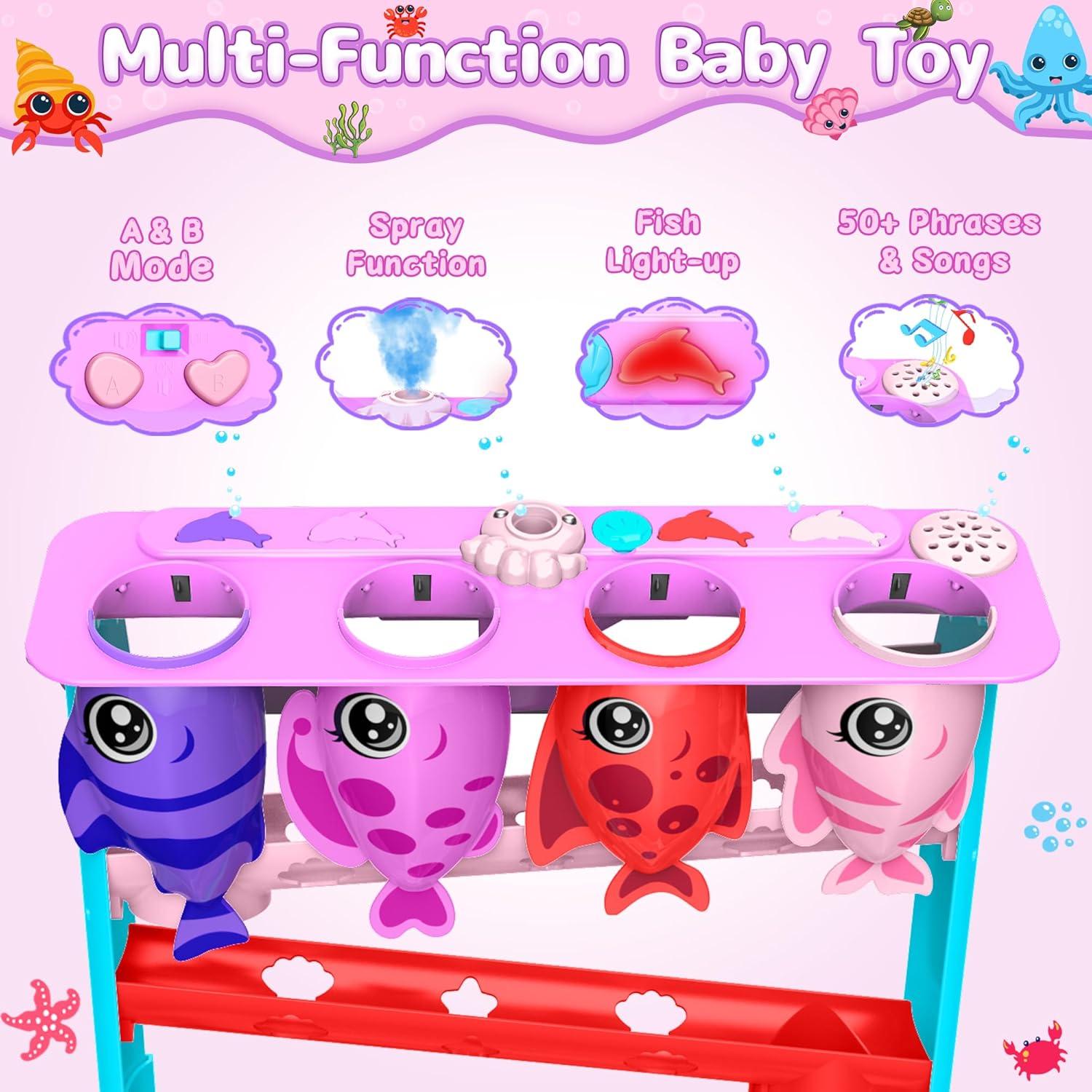 Juguete de Caída de Pelotas HOTHOM LENRAM Rosa 9-24 Meses