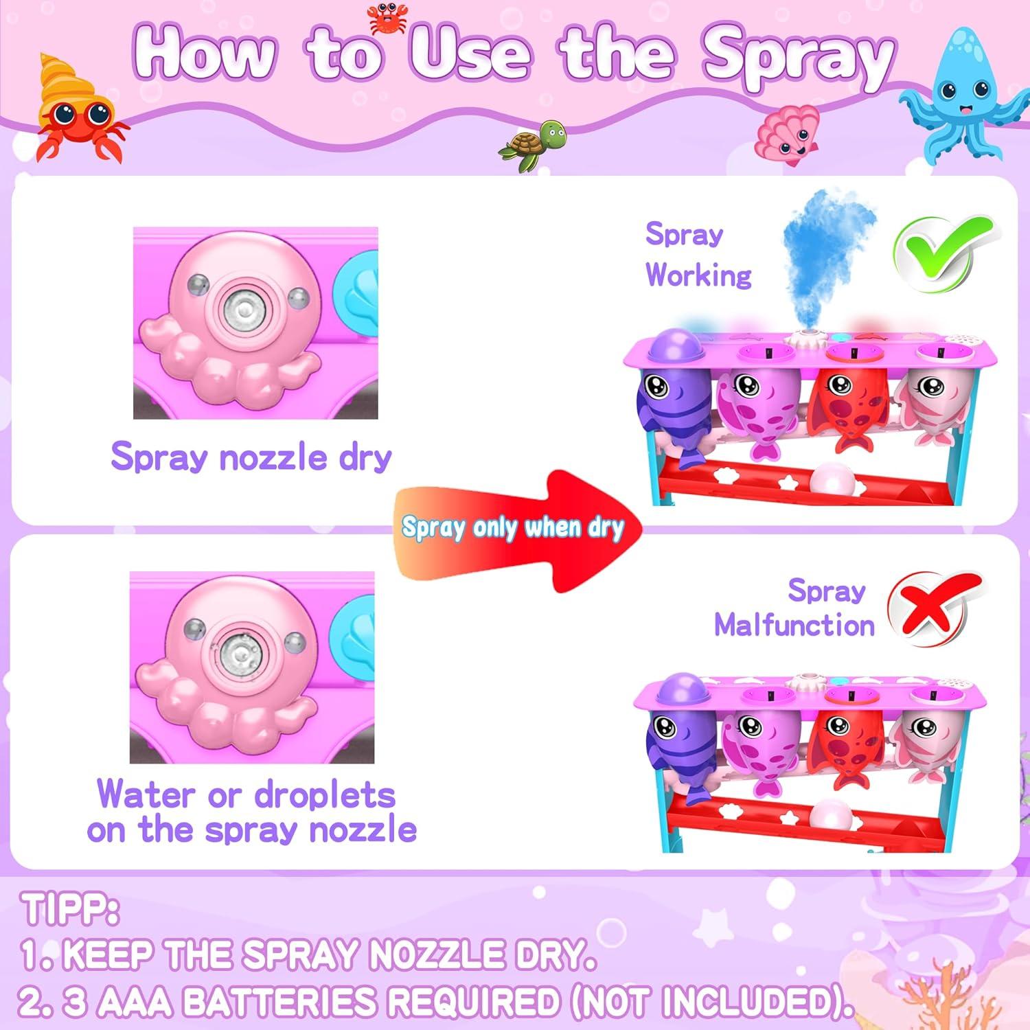 Juguete de Caída de Pelotas HOTHOM LENRAM Rosa 9-24 Meses