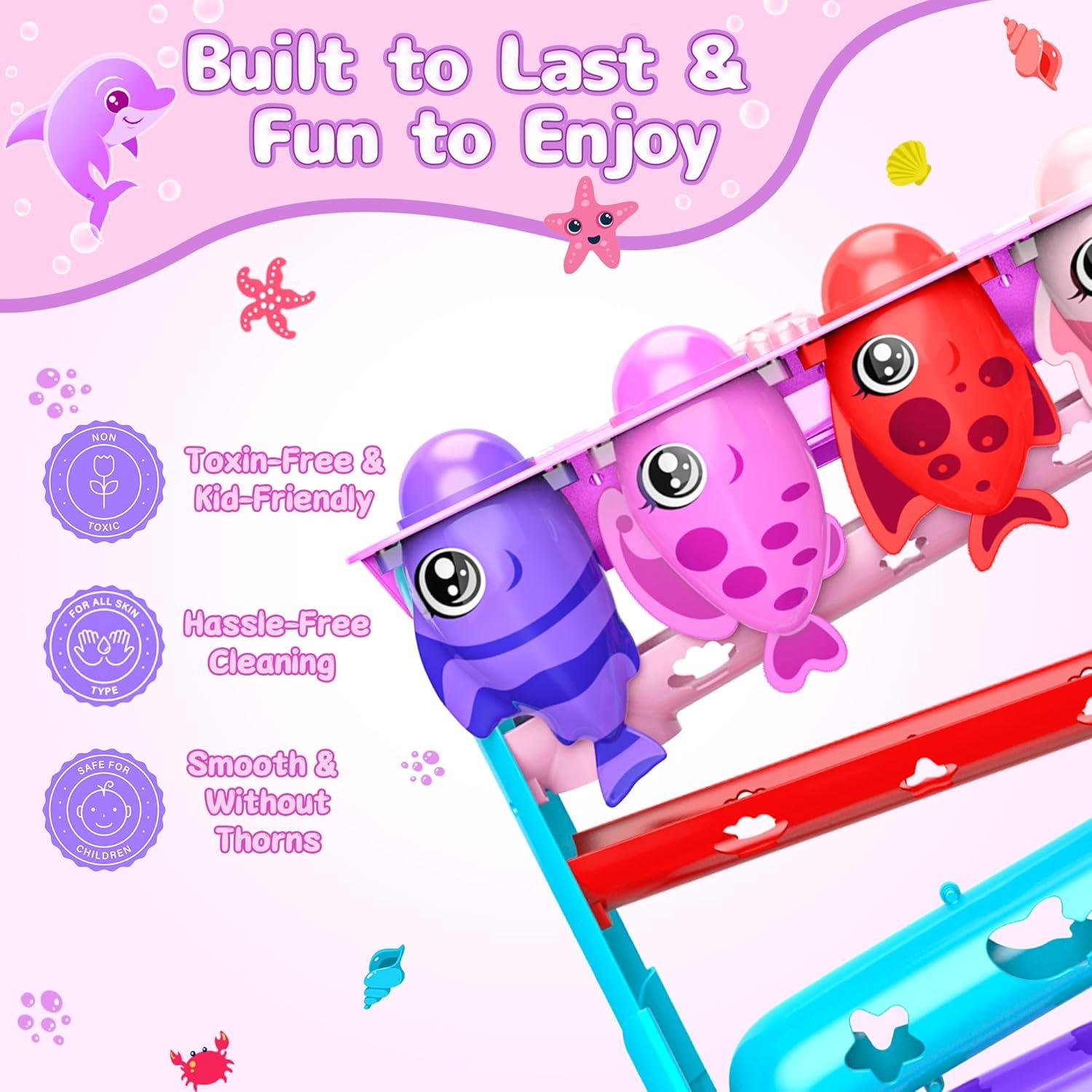 Juguete de Caída de Pelotas HOTHOM LENRAM Rosa 9-24 Meses