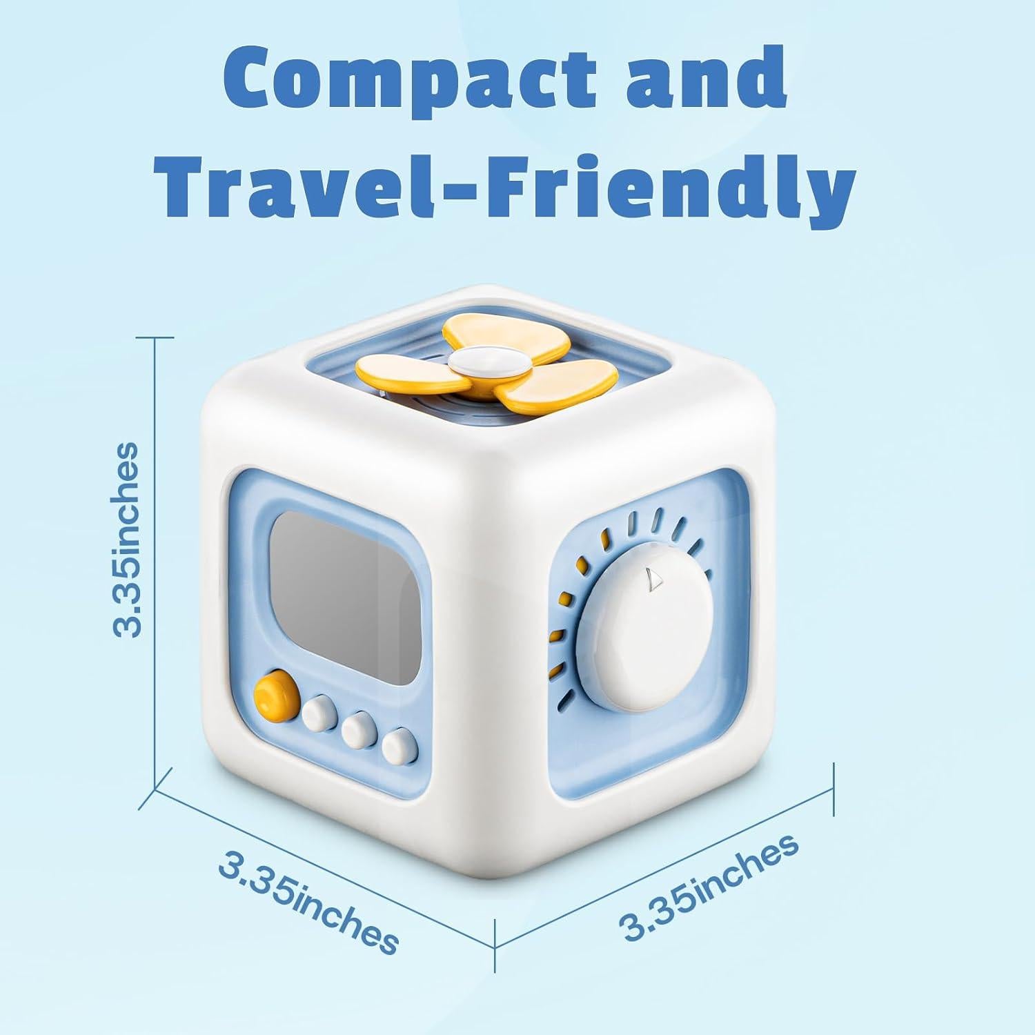 Cubo de Actividad Montessori Bessome para Bebés 12+ Meses