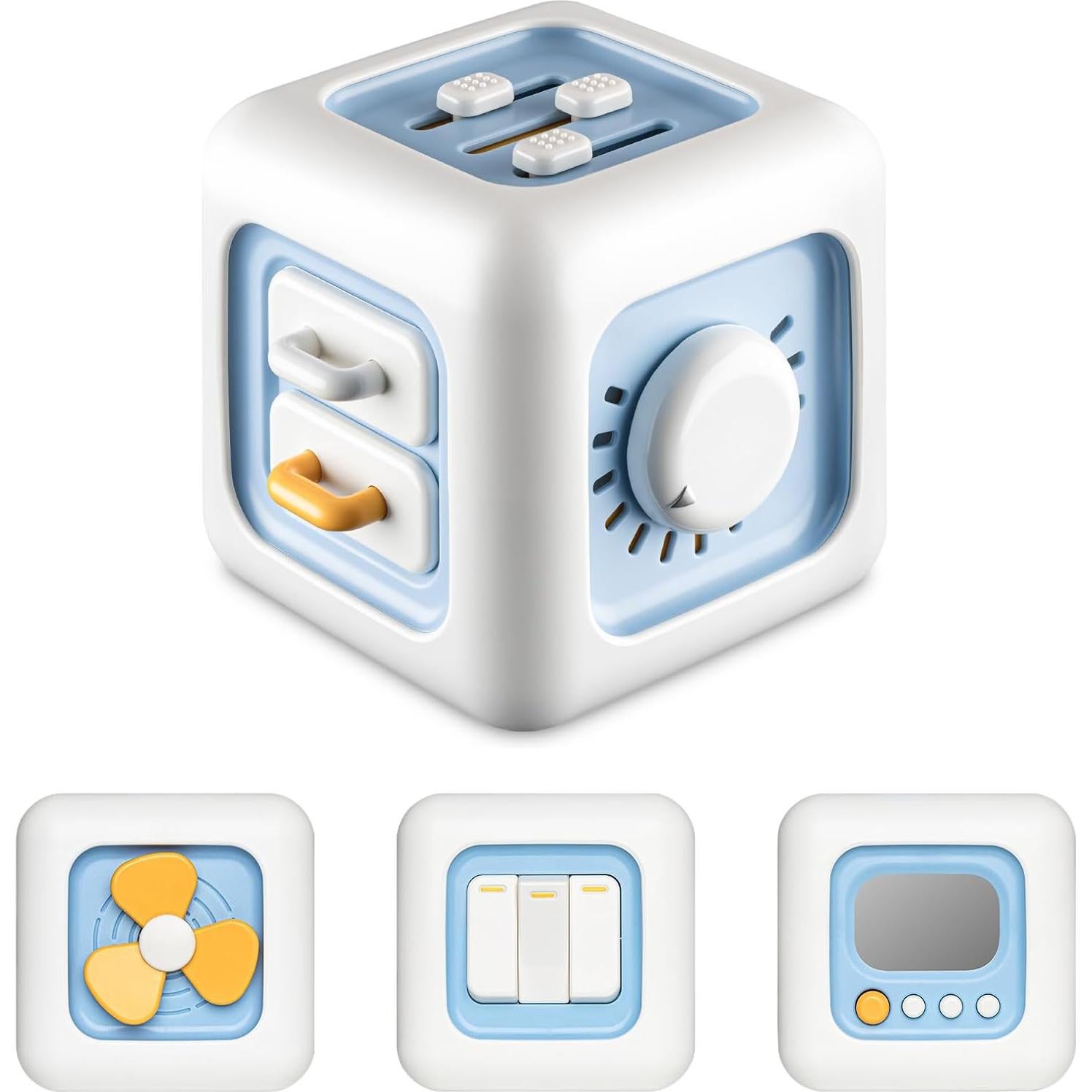 Cubo de Actividad Montessori Bessome para Bebés 12+ Meses