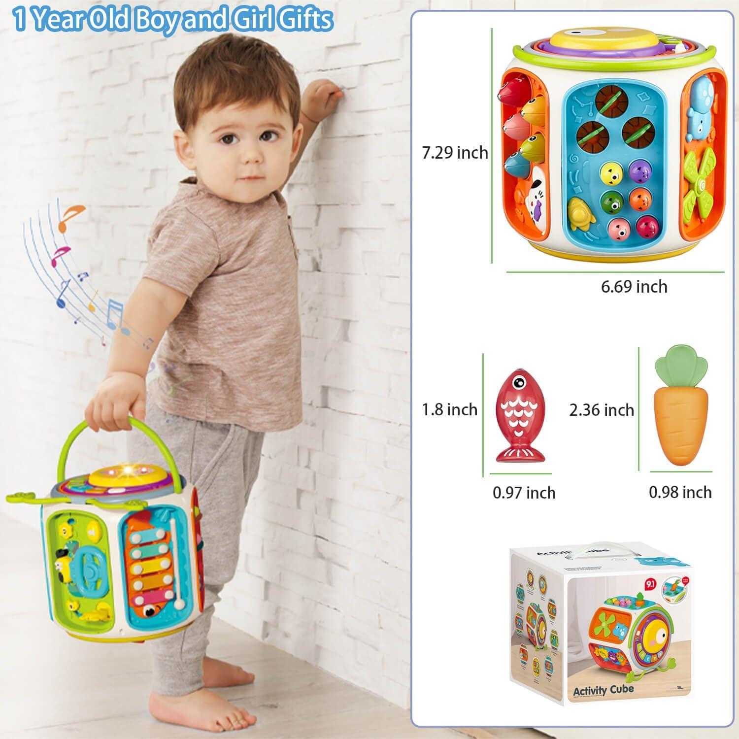Juguetes Montessori WIIBAAHO 8 en 1 Tablero Ocupado 0.78 kg