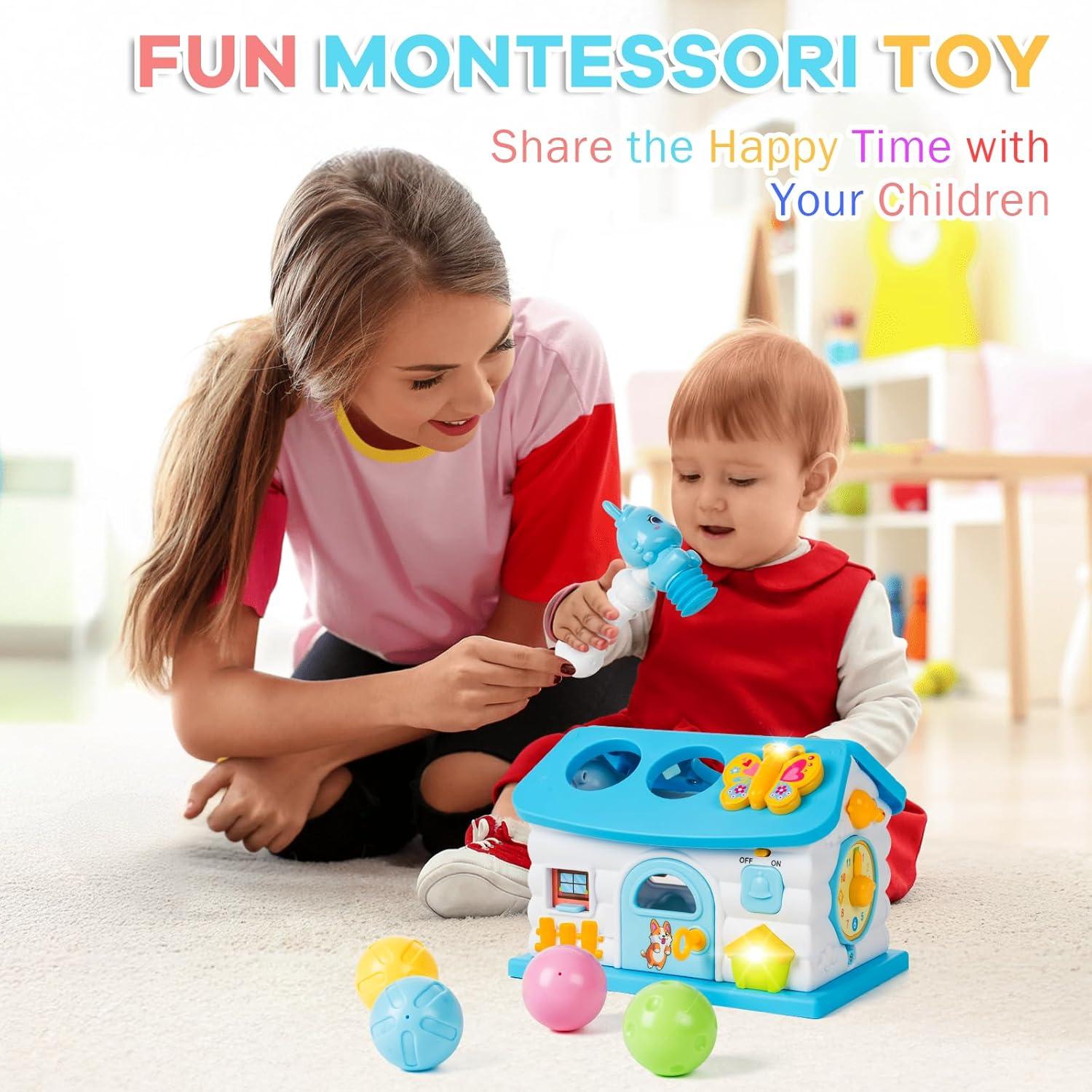 Juguete Educativo Multifuncional AONTESS 13-en-1 para Bebés