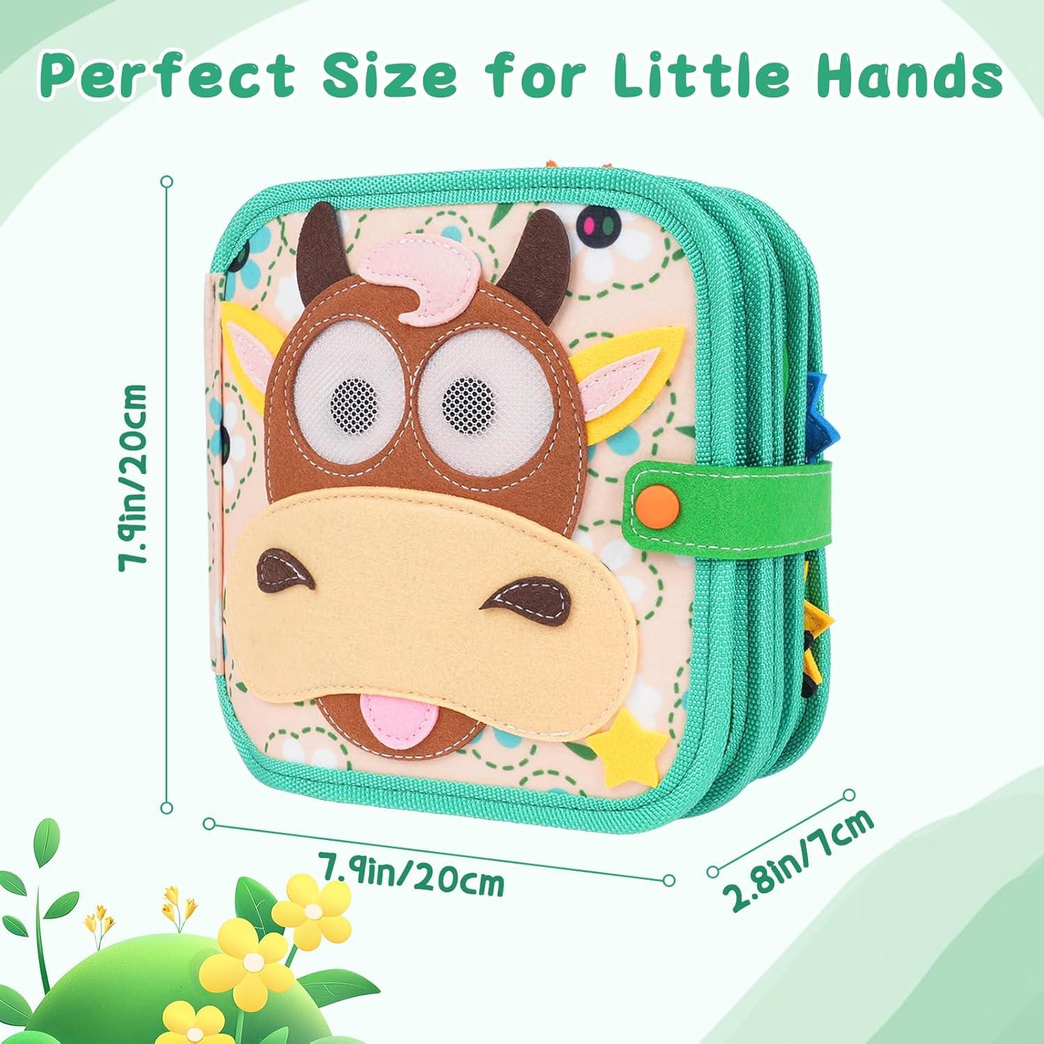 Libro Ocupado Montessori Cobelae 24 Actividades 1-3 Años