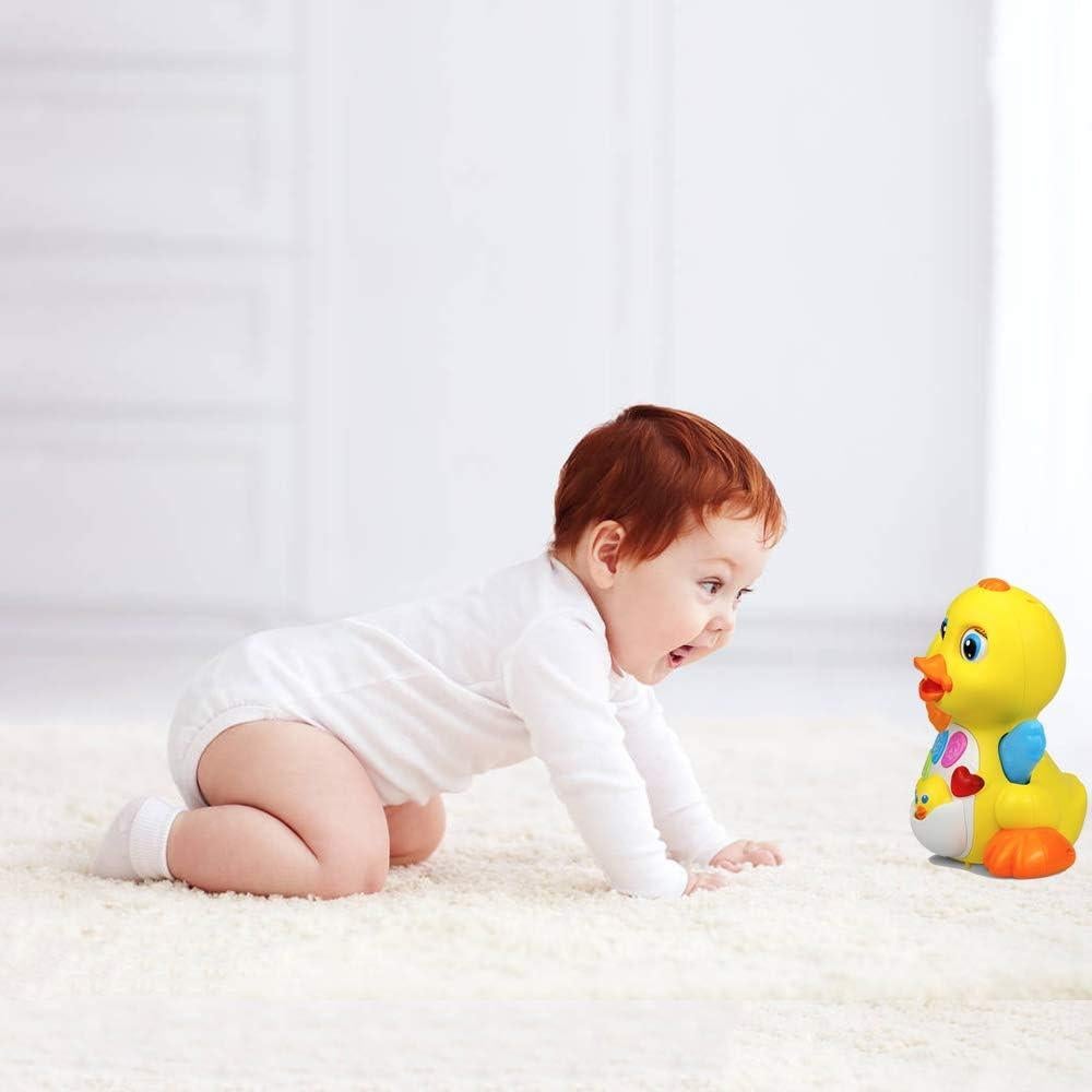 Juguete Educativo Pato Amarillo Musical Huile 17x11x13cm