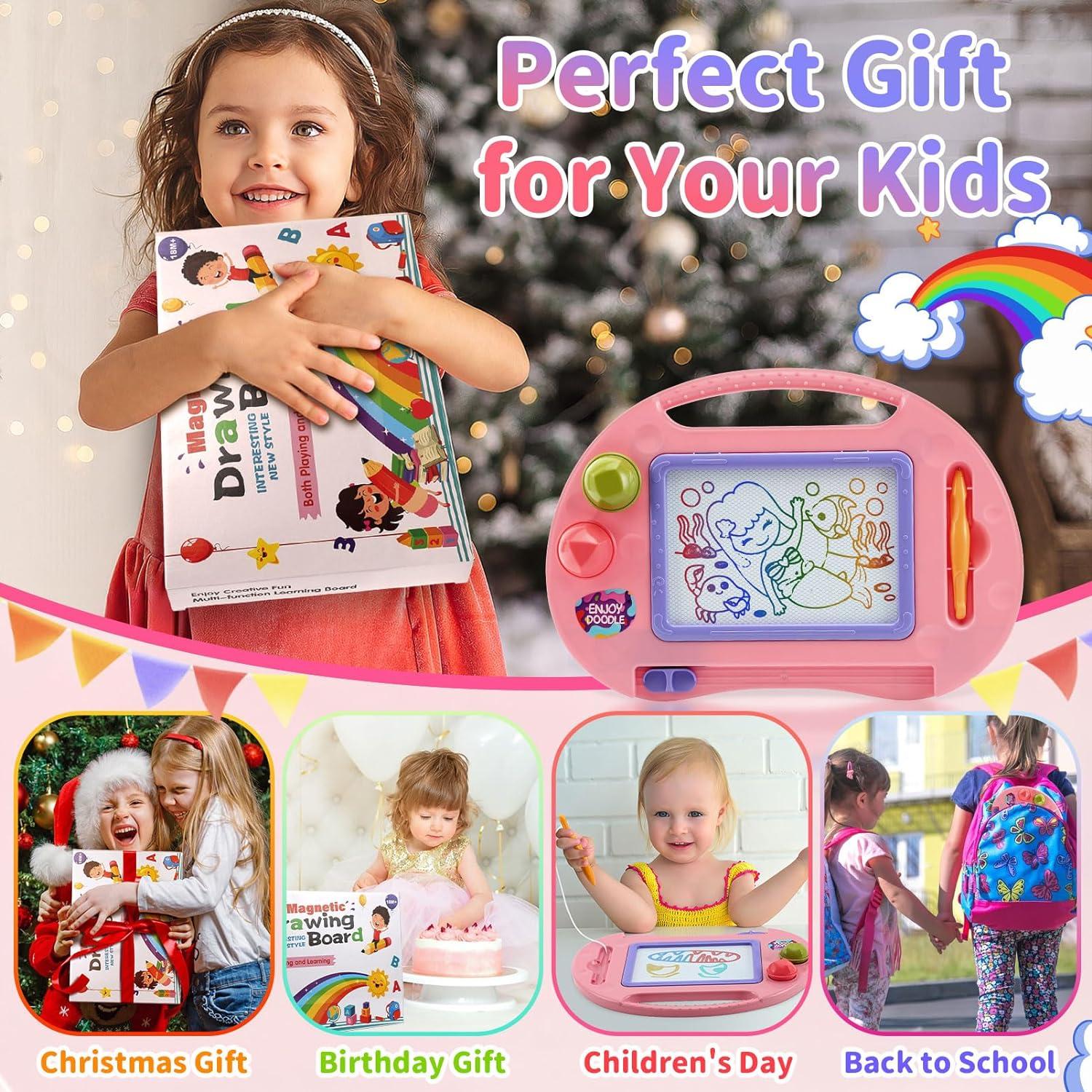 Pizarra Magnética de Dibujo BABLOCVID Rosa 27.9x38.1cm