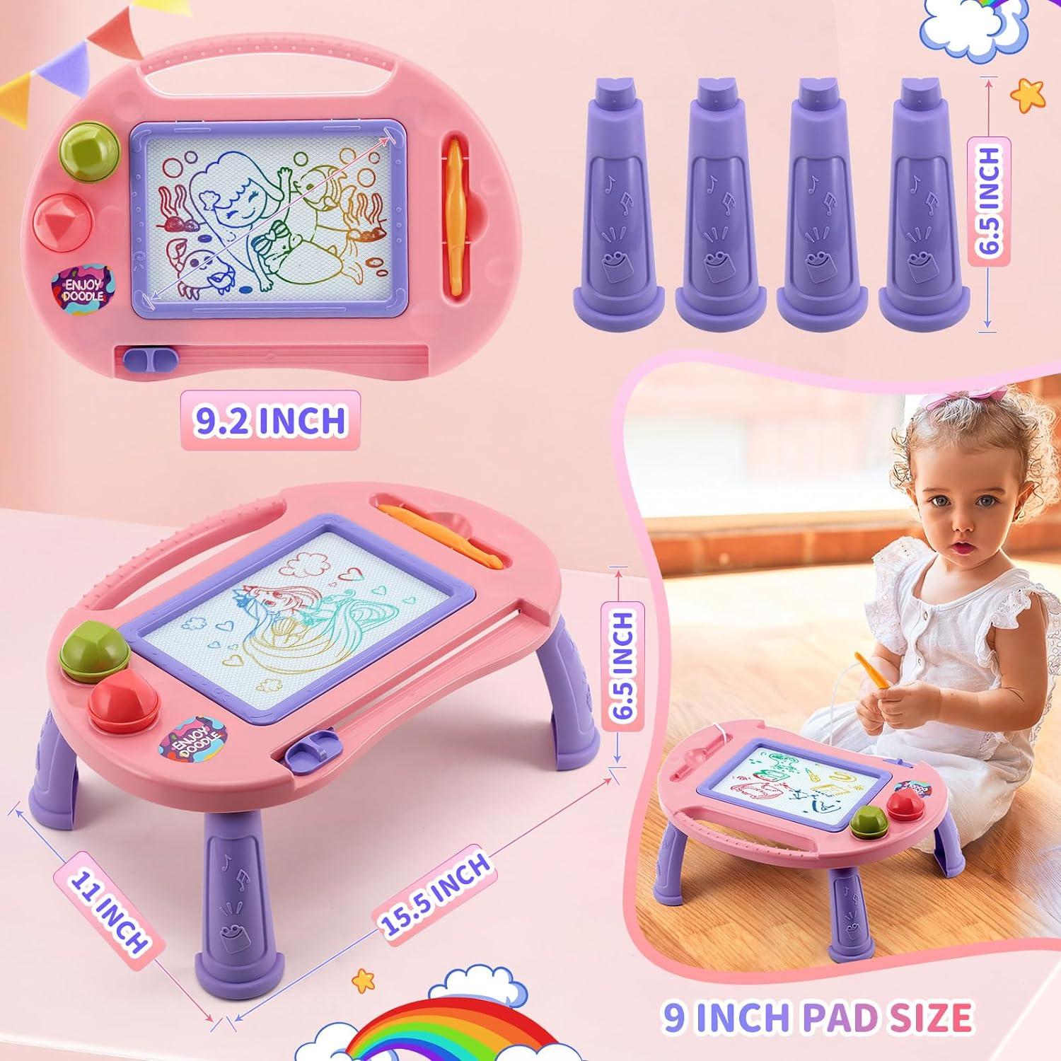 Pizarra Magnética de Dibujo BABLOCVID Rosa 27.9x38.1cm