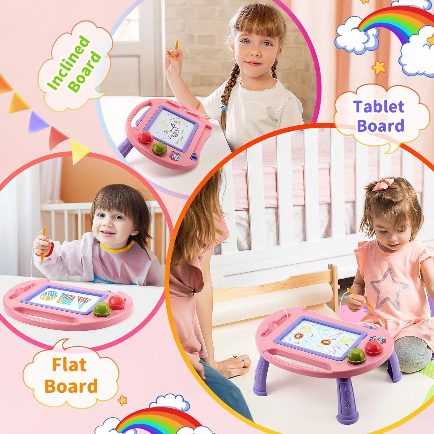 Pizarra Magnética de Dibujo BABLOCVID Rosa 27.9x38.1cm