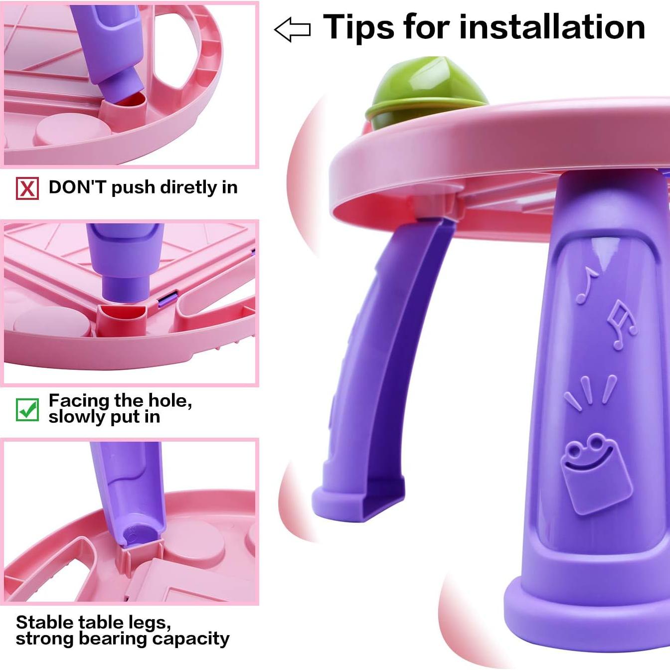 Pizarra Magnética de Dibujo BABLOCVID Rosa 27.9x38.1cm
