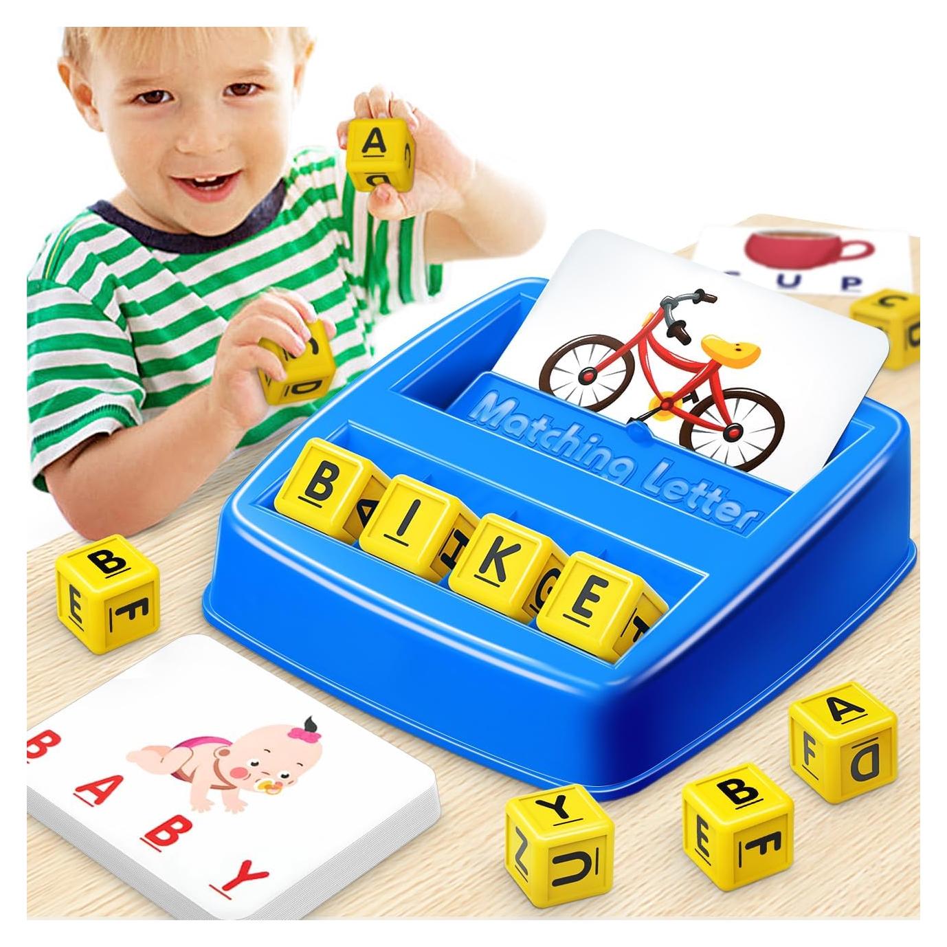 Juego de Letras Coincidentes NARRIO para Niños 2-8 Años