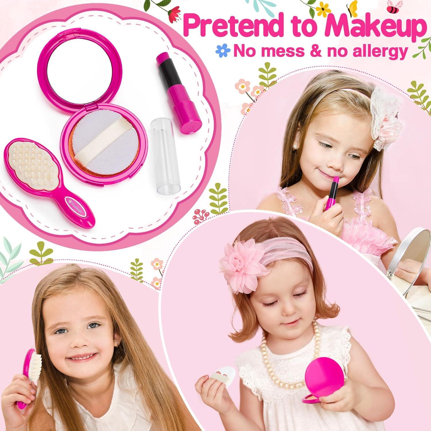 Juguete de bolso Officygnet para niñas 1-3 años con maquillaje