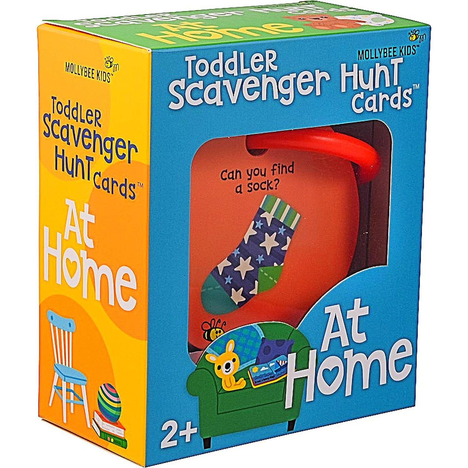 Tarjetas de Búsqueda del Tesoro Mollybee Kids para Niños 2-3 Años