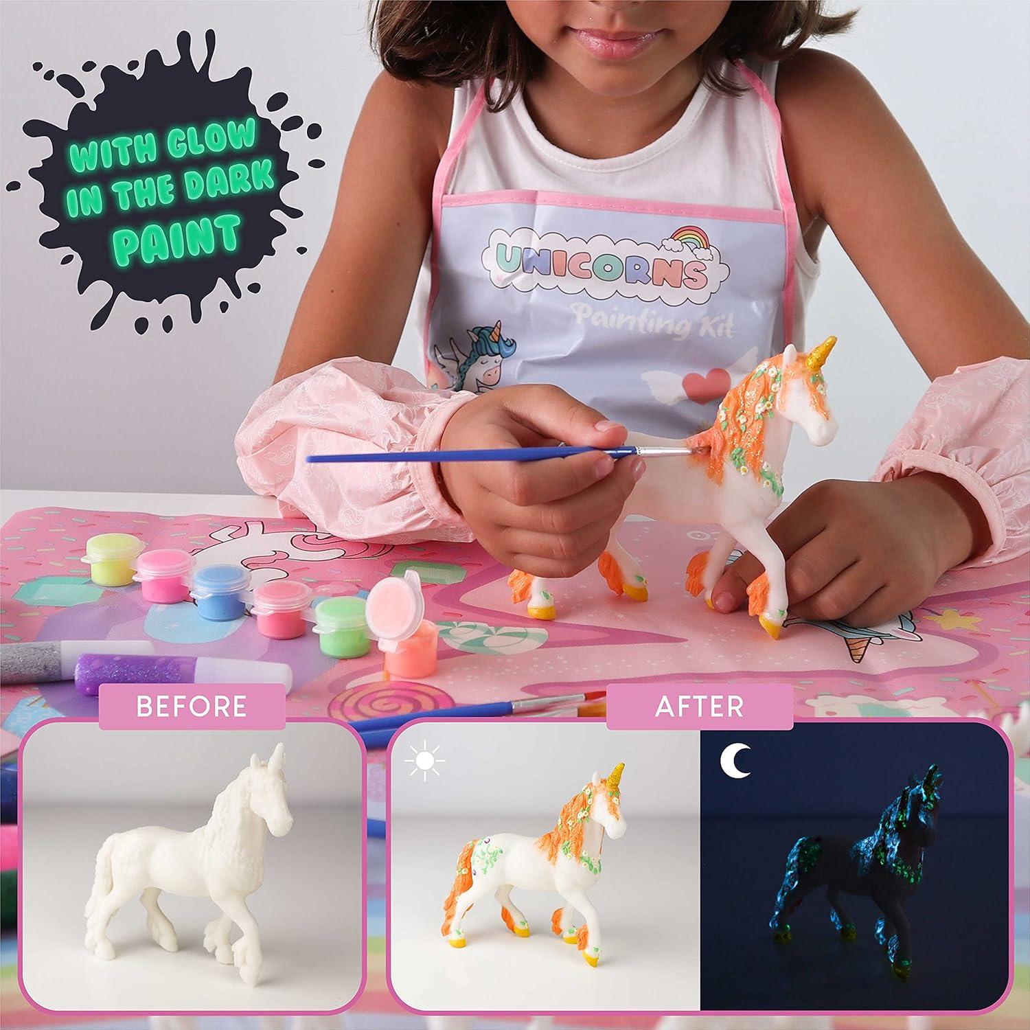 Kit de Pintura de Unicornios BONNYCO - 34 Piezas Brillantes