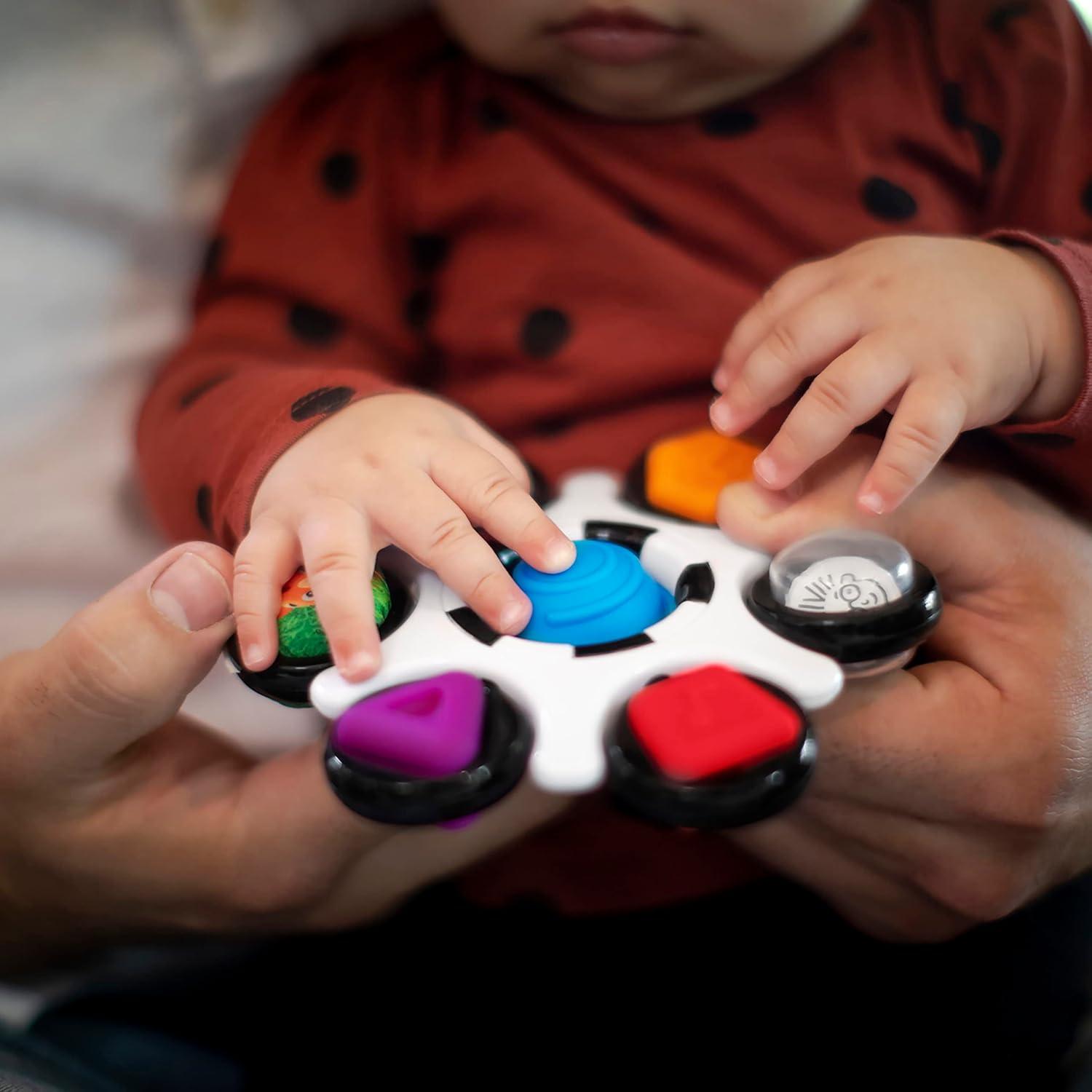 Juguete Sensorial Baby Einstein Curiosity Clutch para Bebés